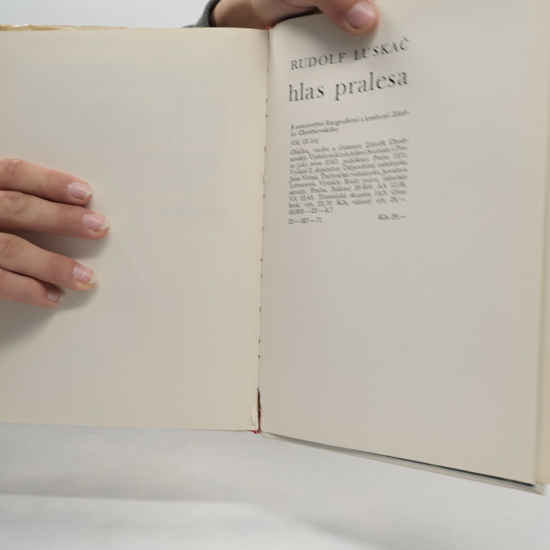 Rudolf Luskač Hlas pralesa
