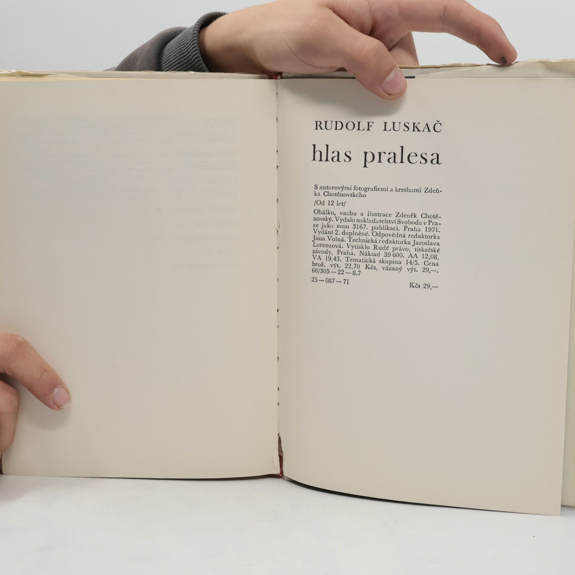 Rudolf Luskač Hlas pralesa