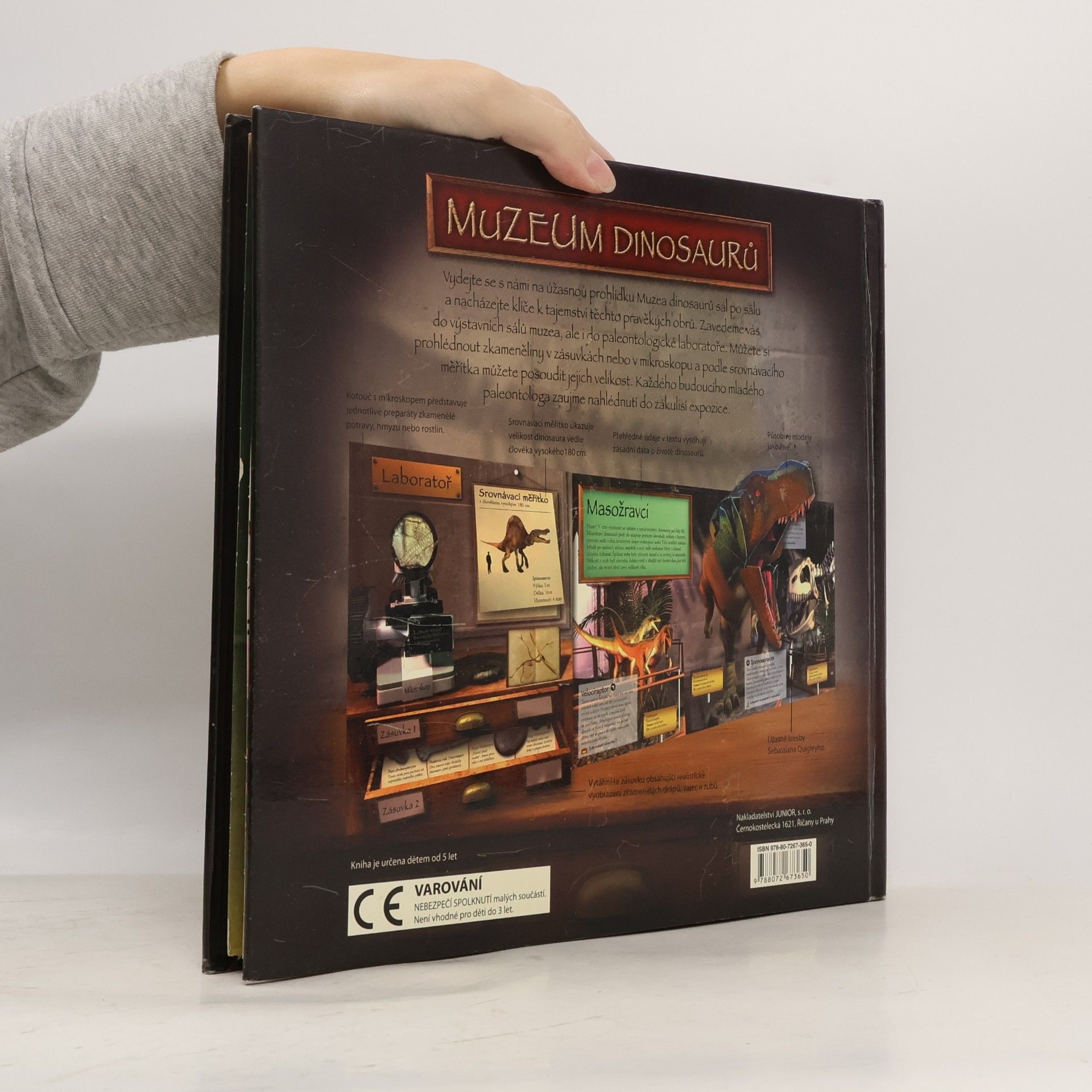 Jen Green Muzeum dinosaurů (pop-up leporelo viz foto)