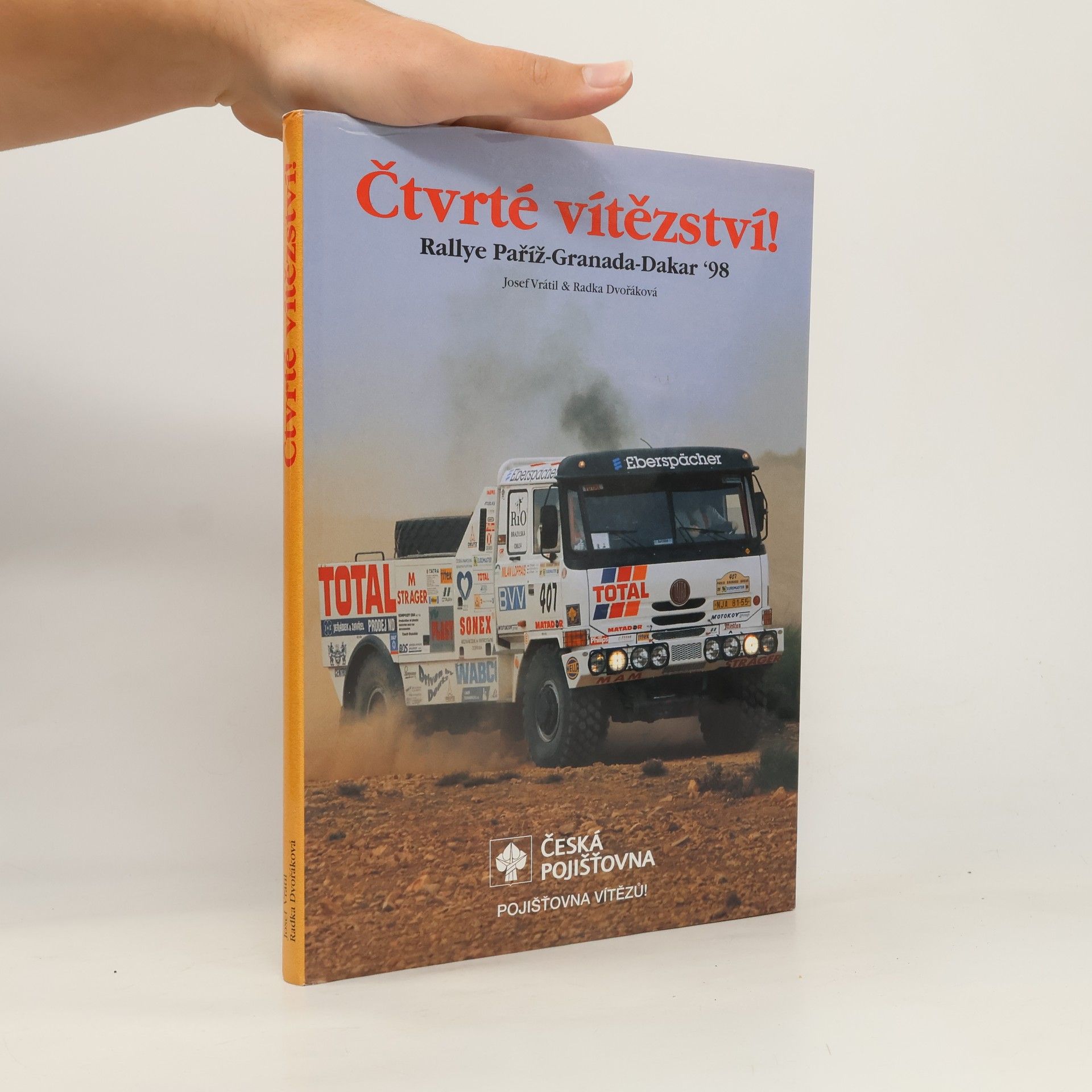 Josef Vrátil Čtvrté vítězství! Rallye Paříž-Granada-Dakar '98