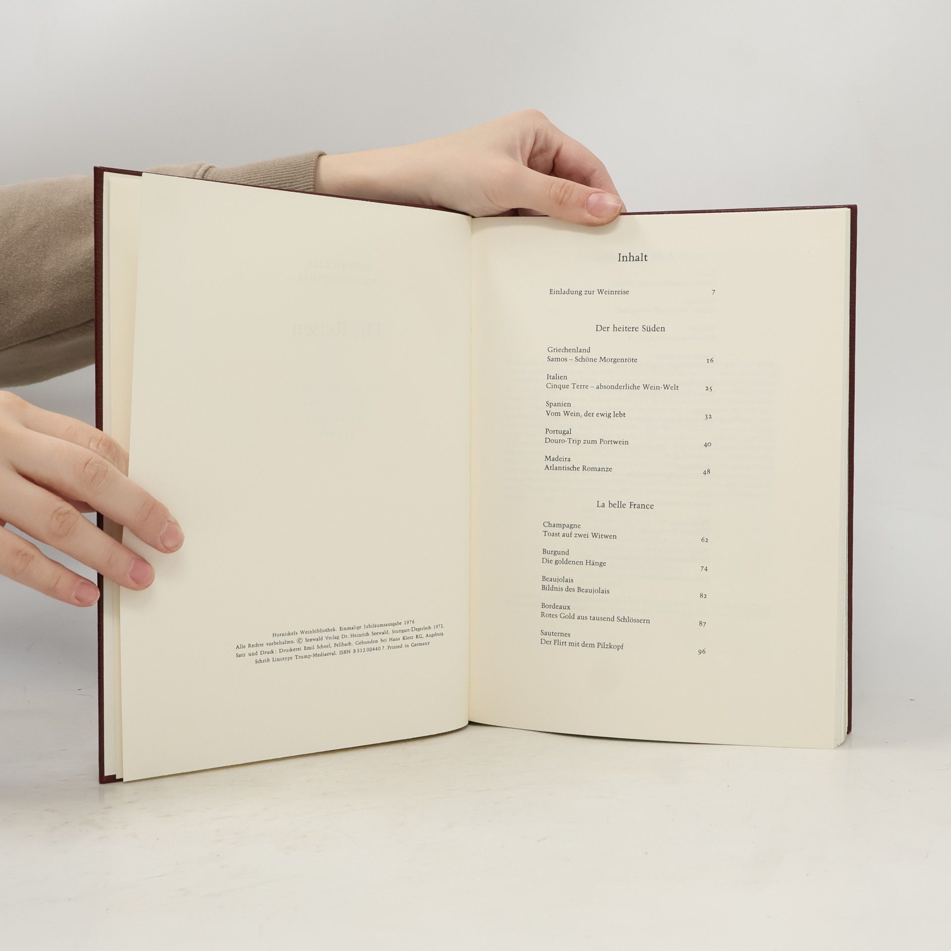 Ernst Hornickel Hornickels Weinbibliothek
