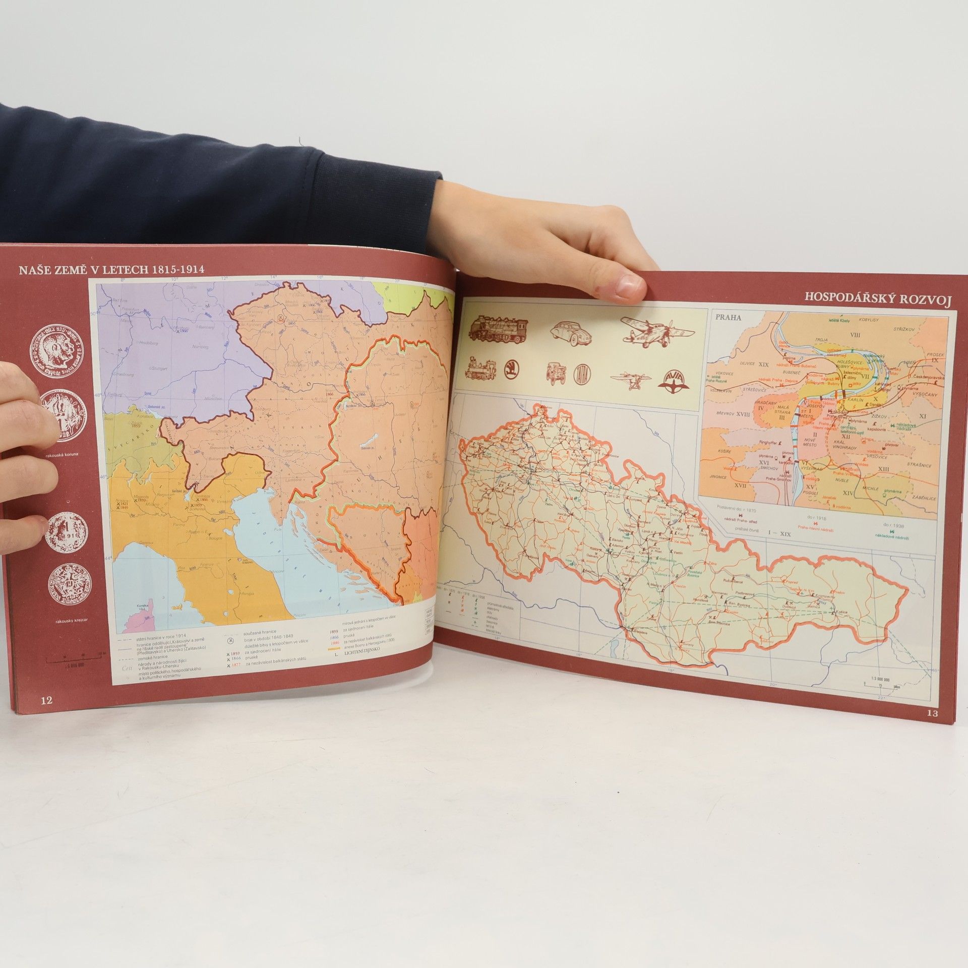 Josef Hobzek Dějepisný atlas pro 7. ročník
