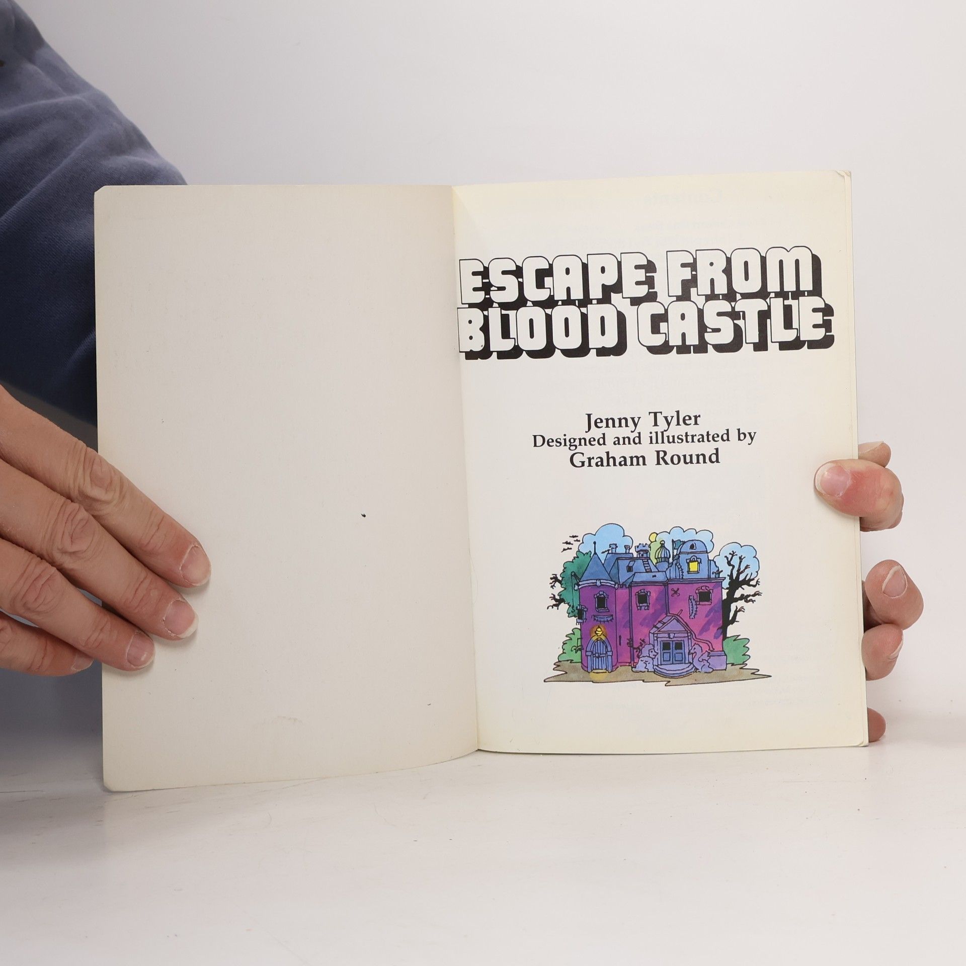 Graham Round Usborne Puzzle Adventures - 1: Escape From Blood Castle