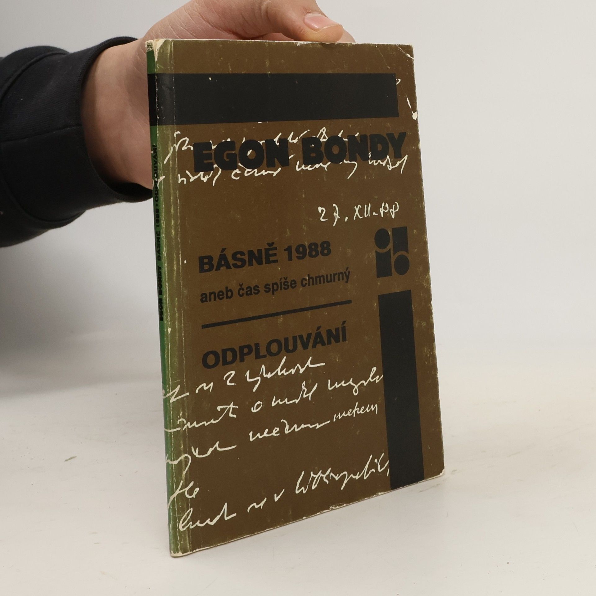 Básně 1988 aneb čas spíše chmurný. Odplouvání