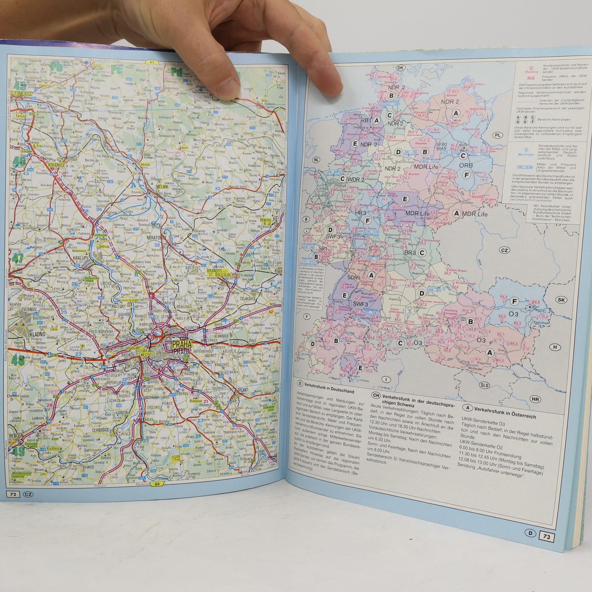 Autorenkollektiv Atlas 1:300.000. Německo