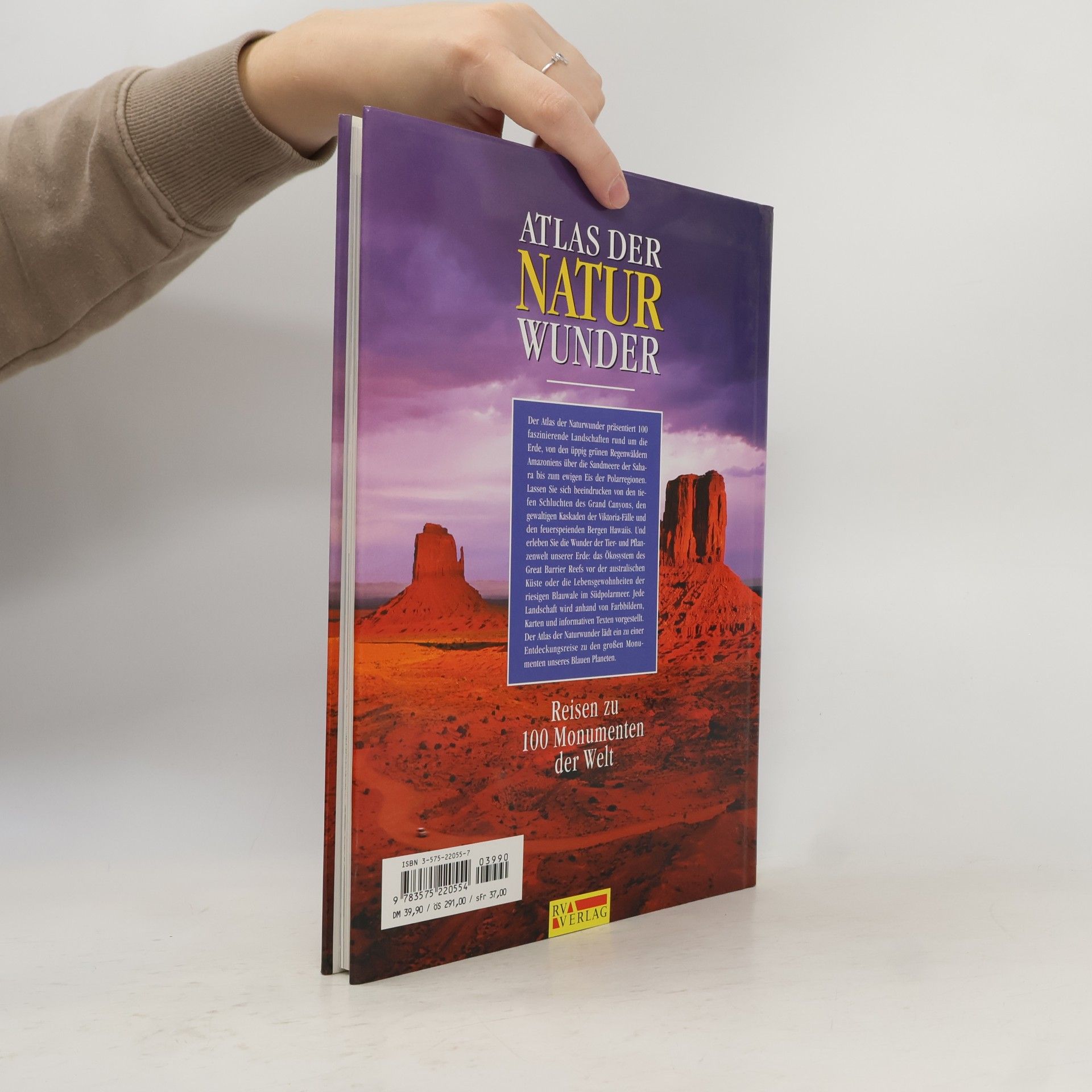 Eva Dempewolf Atlas der Naturwunder. Reisen zu den 100 Monumenten der Welt