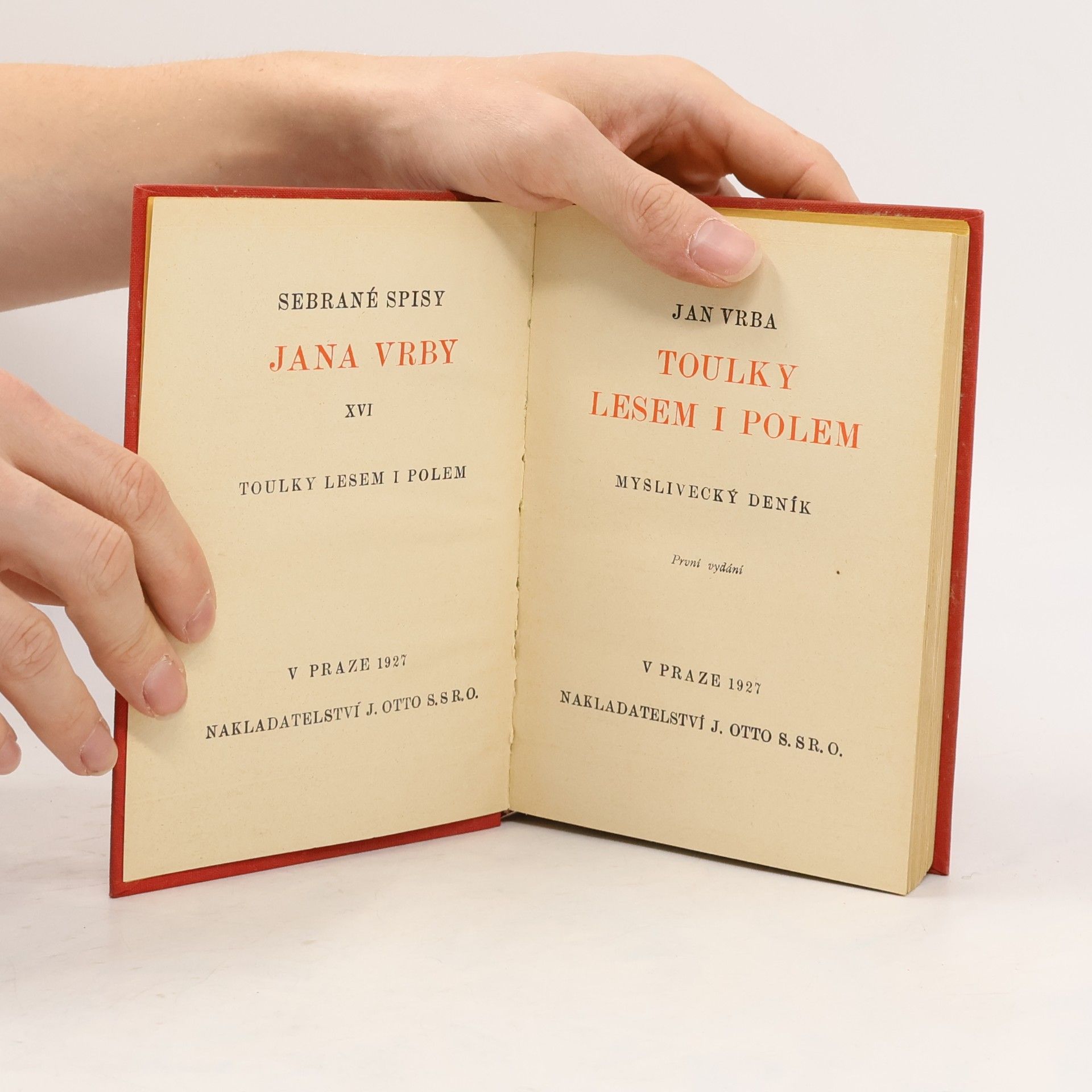 Jan Vrba Toulky lesem i polem