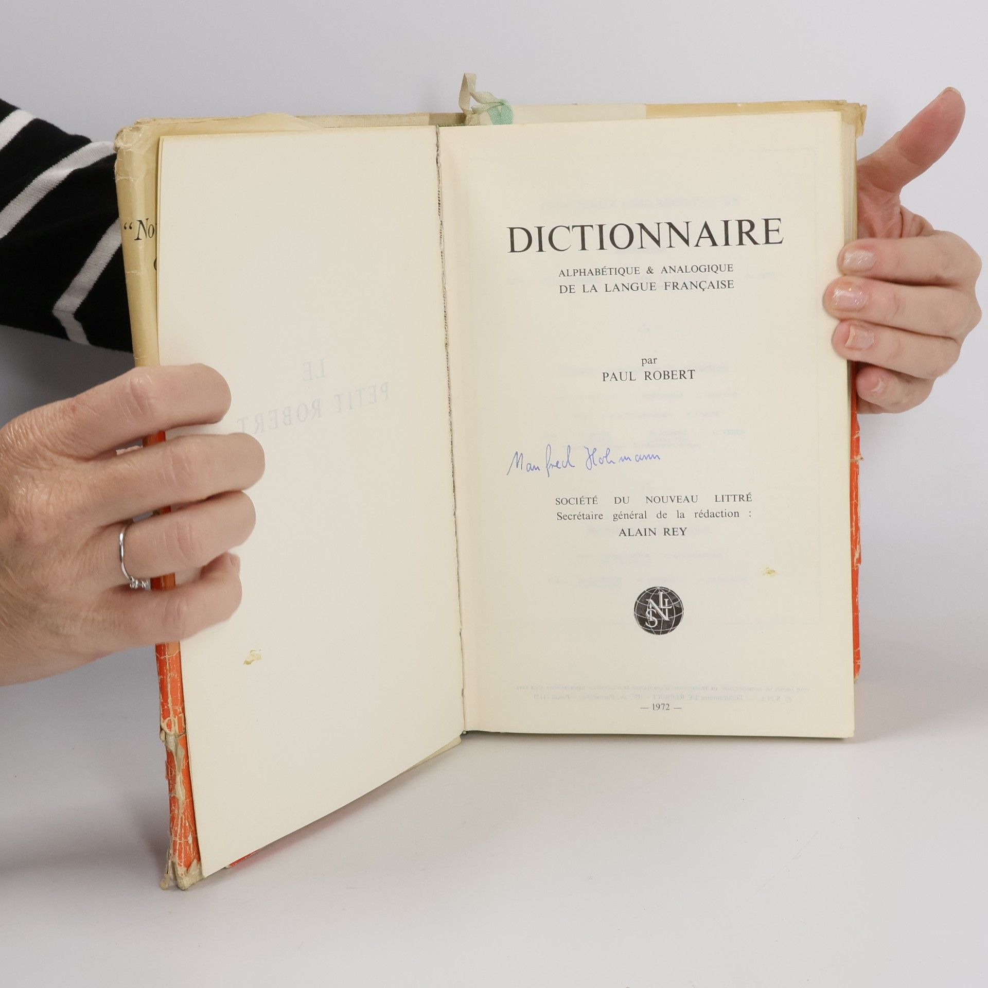 Paul Robert Le petit Robert 1. Dictionnaire de la langue francaise