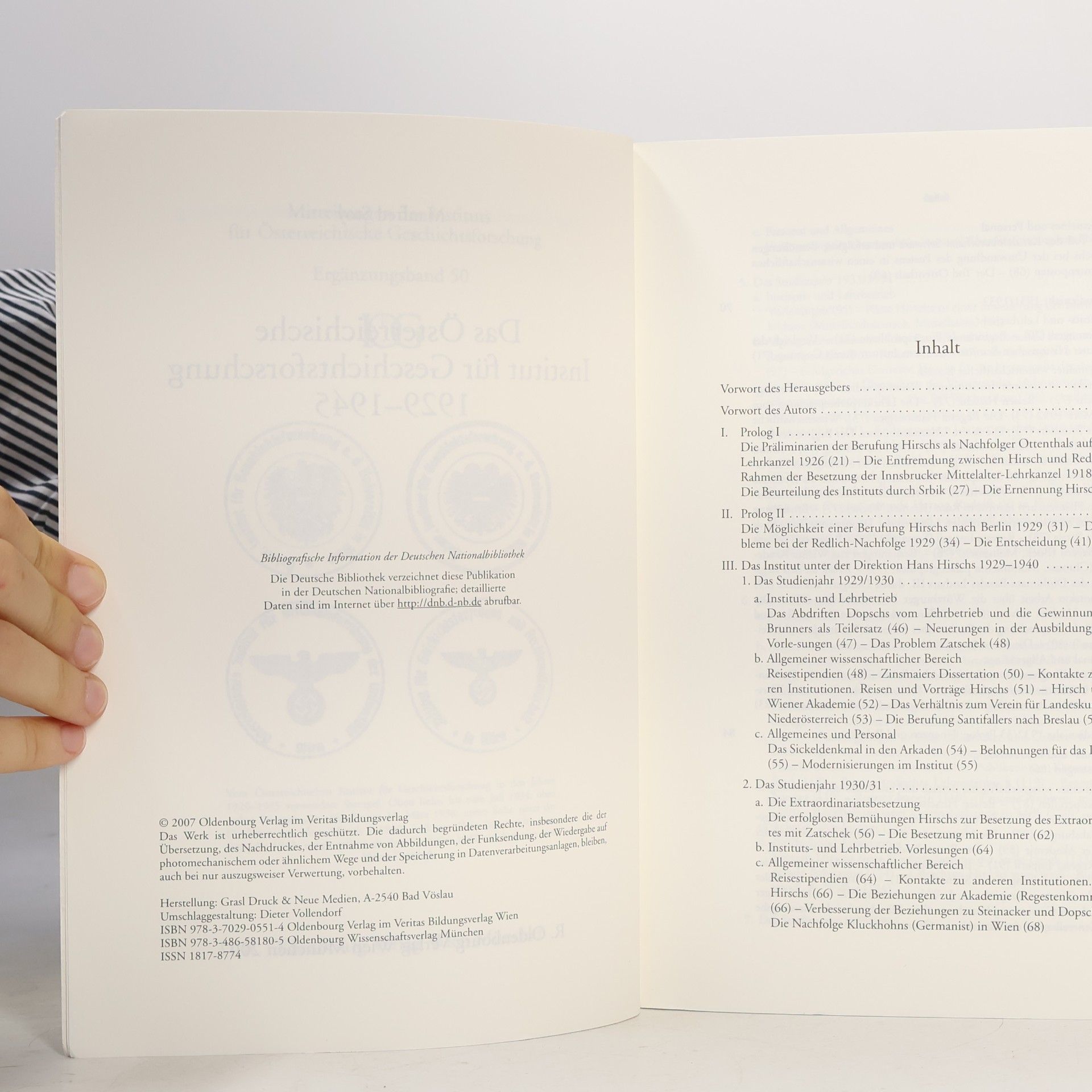 Manfred Stoy Mitteilungen des Instituts für Österreichische Geschichtsforschung: Ergänzungsbände - 50: Das Österreichische Institut für Geschichtsforschung 1929-1945