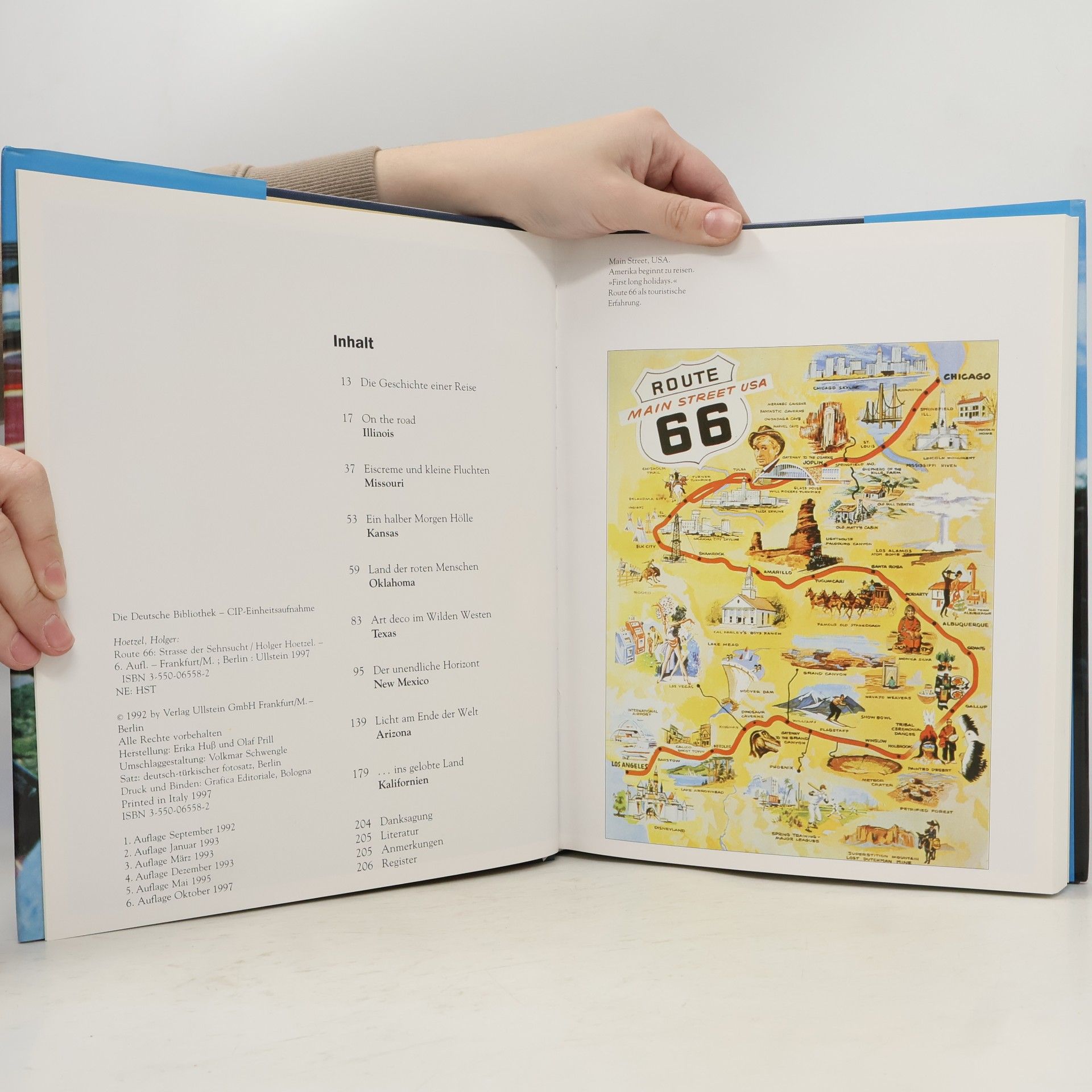 Holger Hoetzel Route 66: Strasse der Sehnsucht