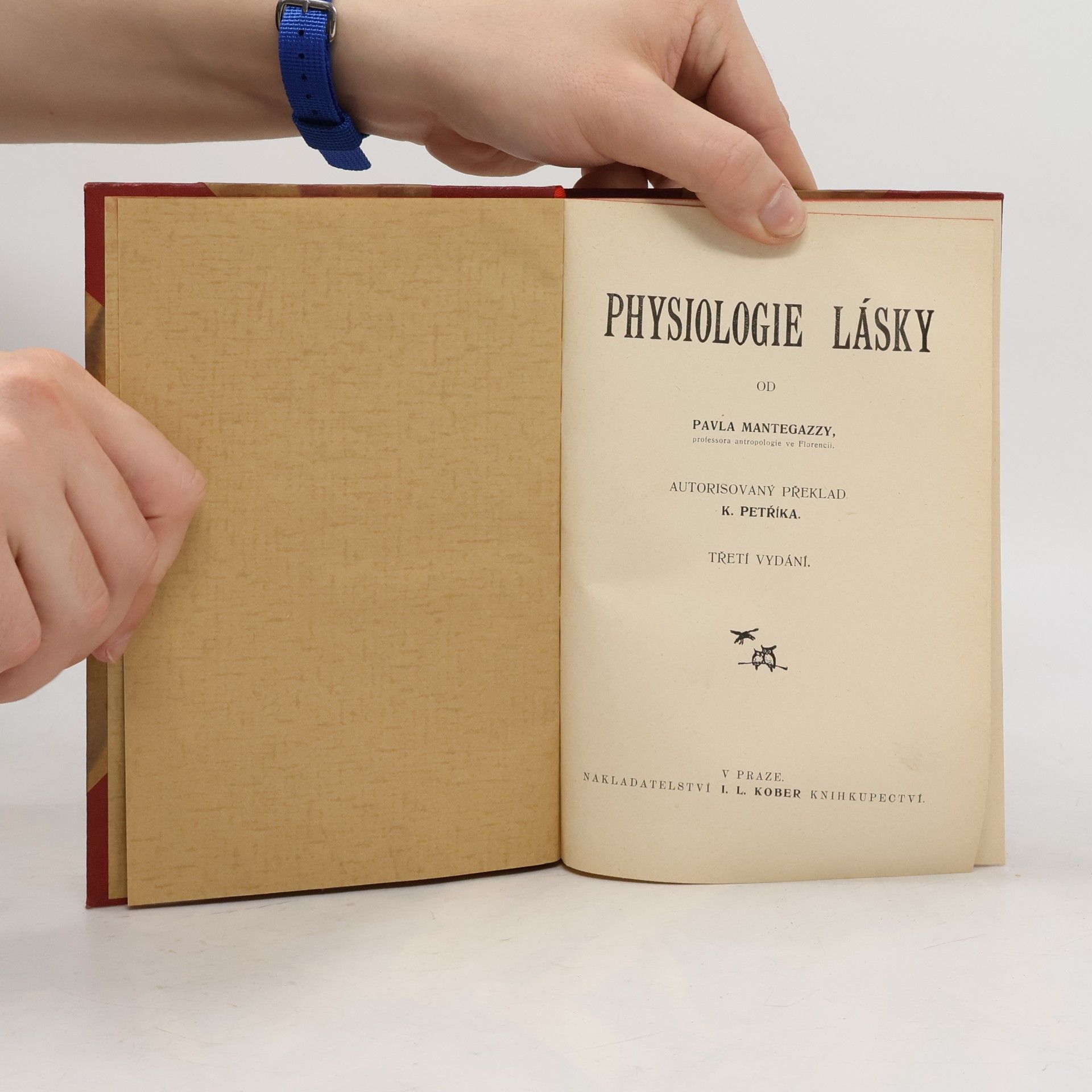 Pavel Mantegazza Physiologie lásky