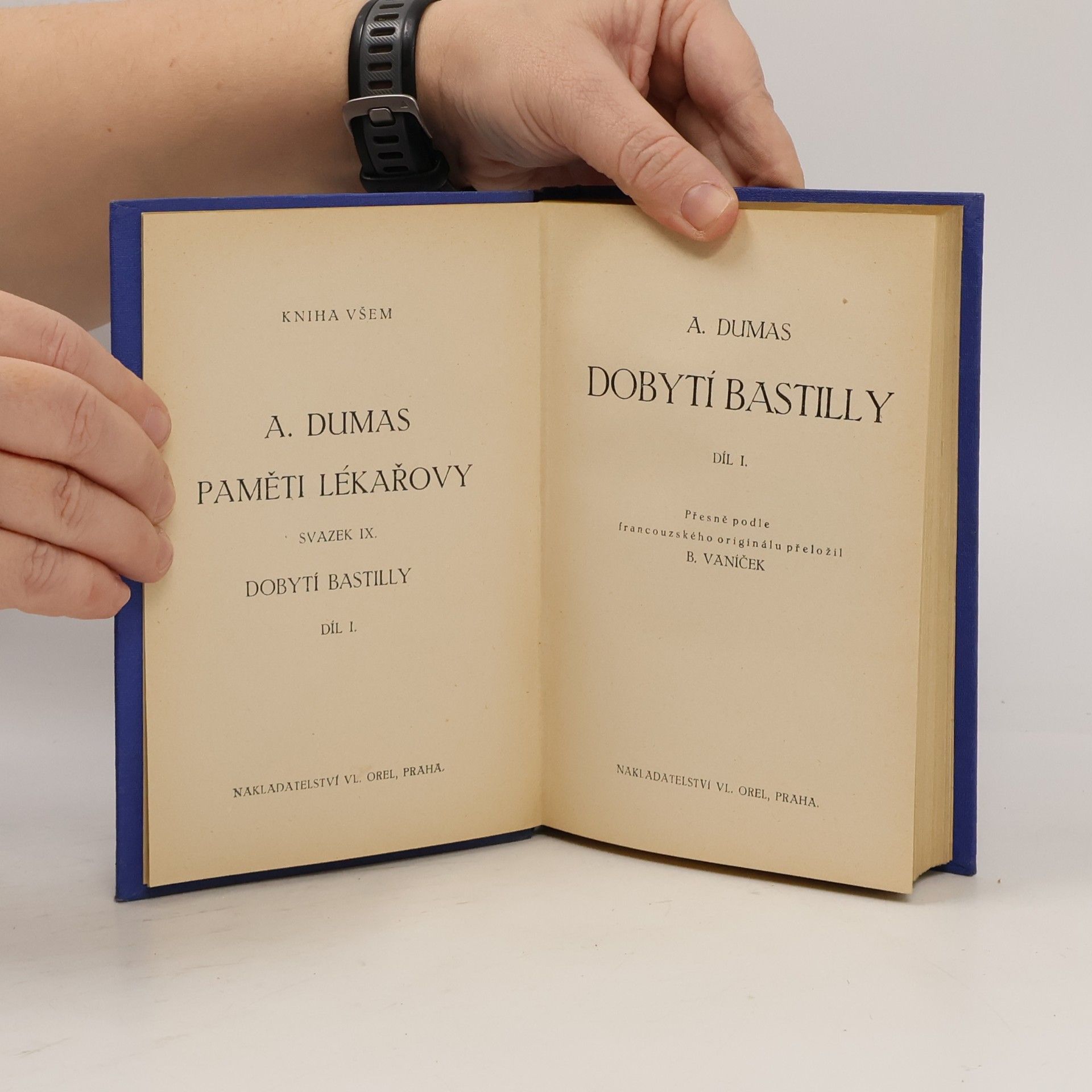 Alexandre Dumas starší Paměti lékařovy. Díl III.