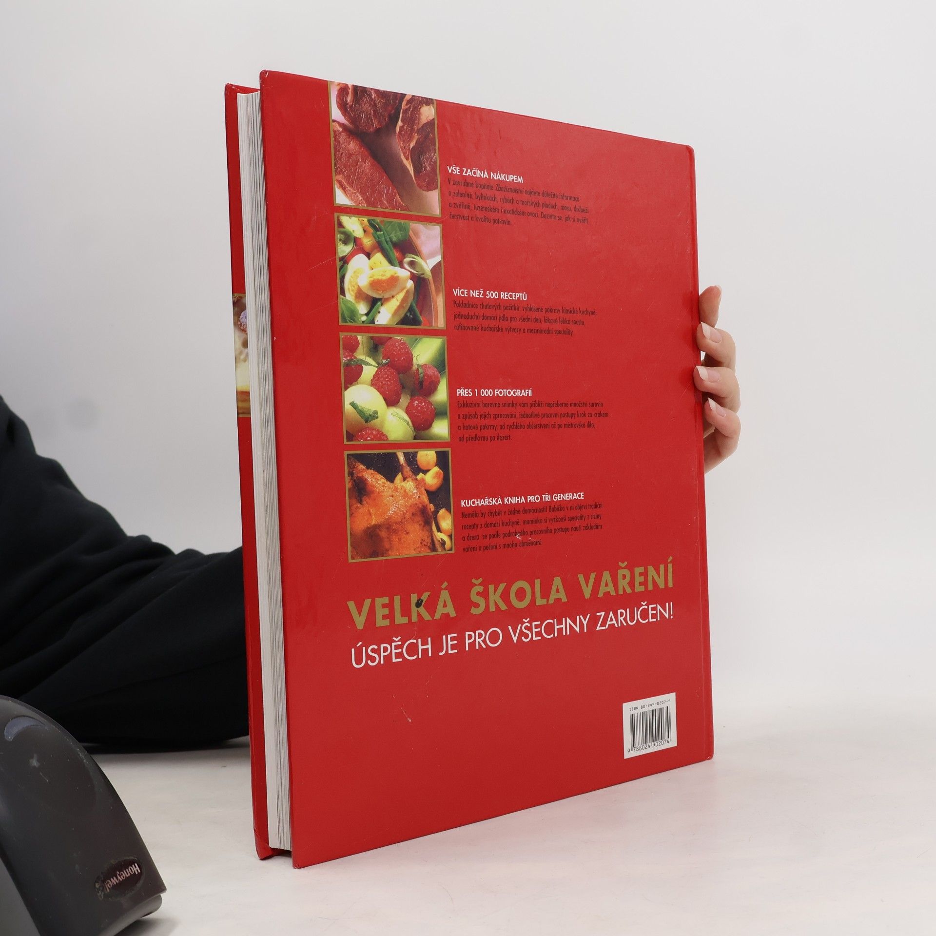Monika Kellermann Velká škola vaření : více než 500 receptů, přes 1 000 fotografií