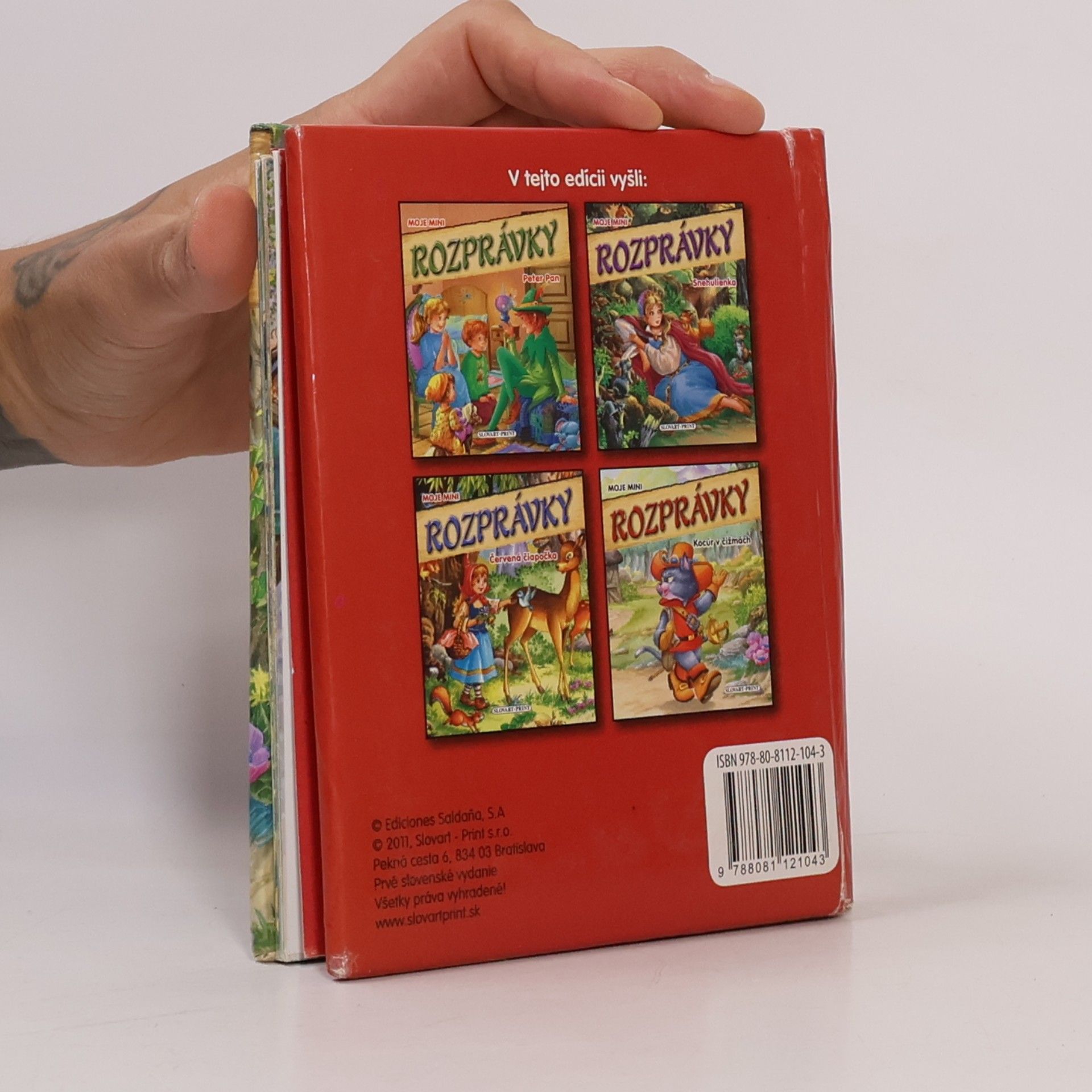Various authors Moje mini rozprávky. Kocúr v čižmách