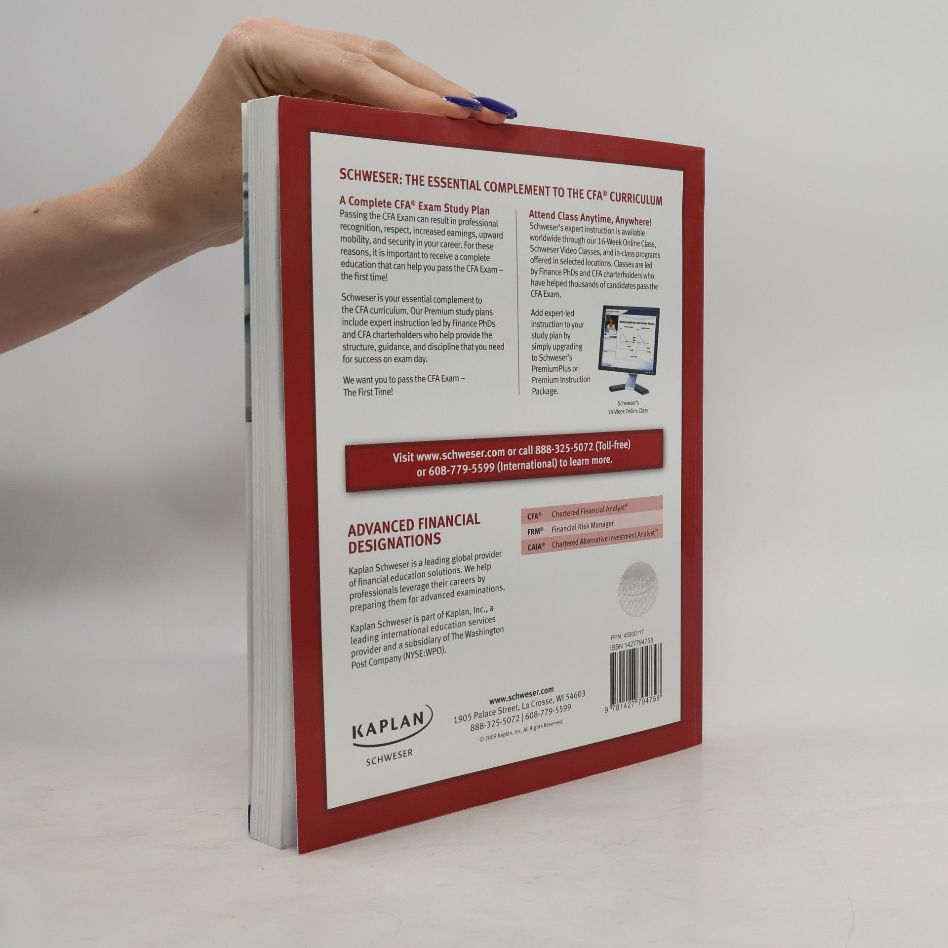 Kaplan Schweser Level 2 CFA® - 1: Practice Exams