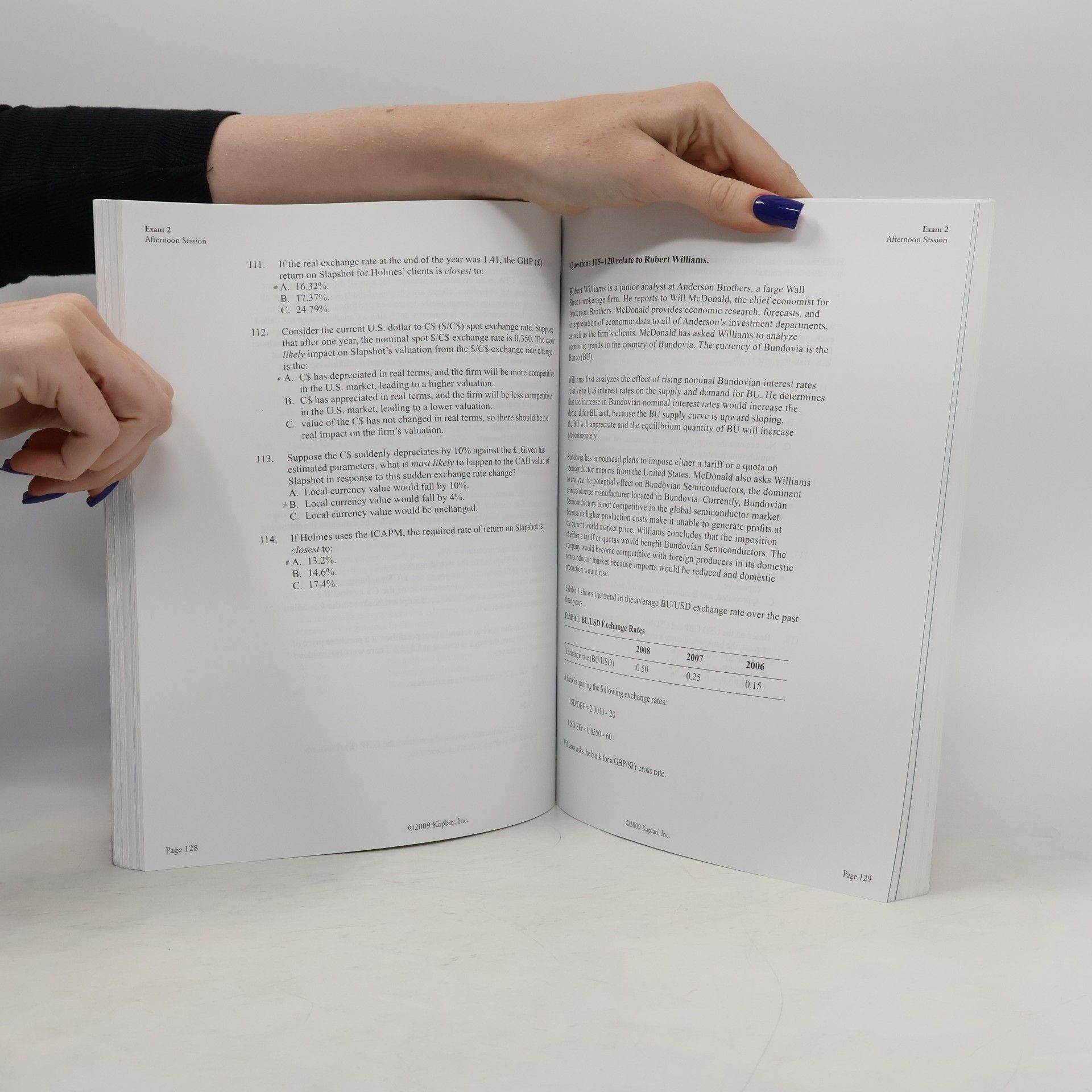Kaplan Schweser Level 2 CFA® - 1: Practice Exams