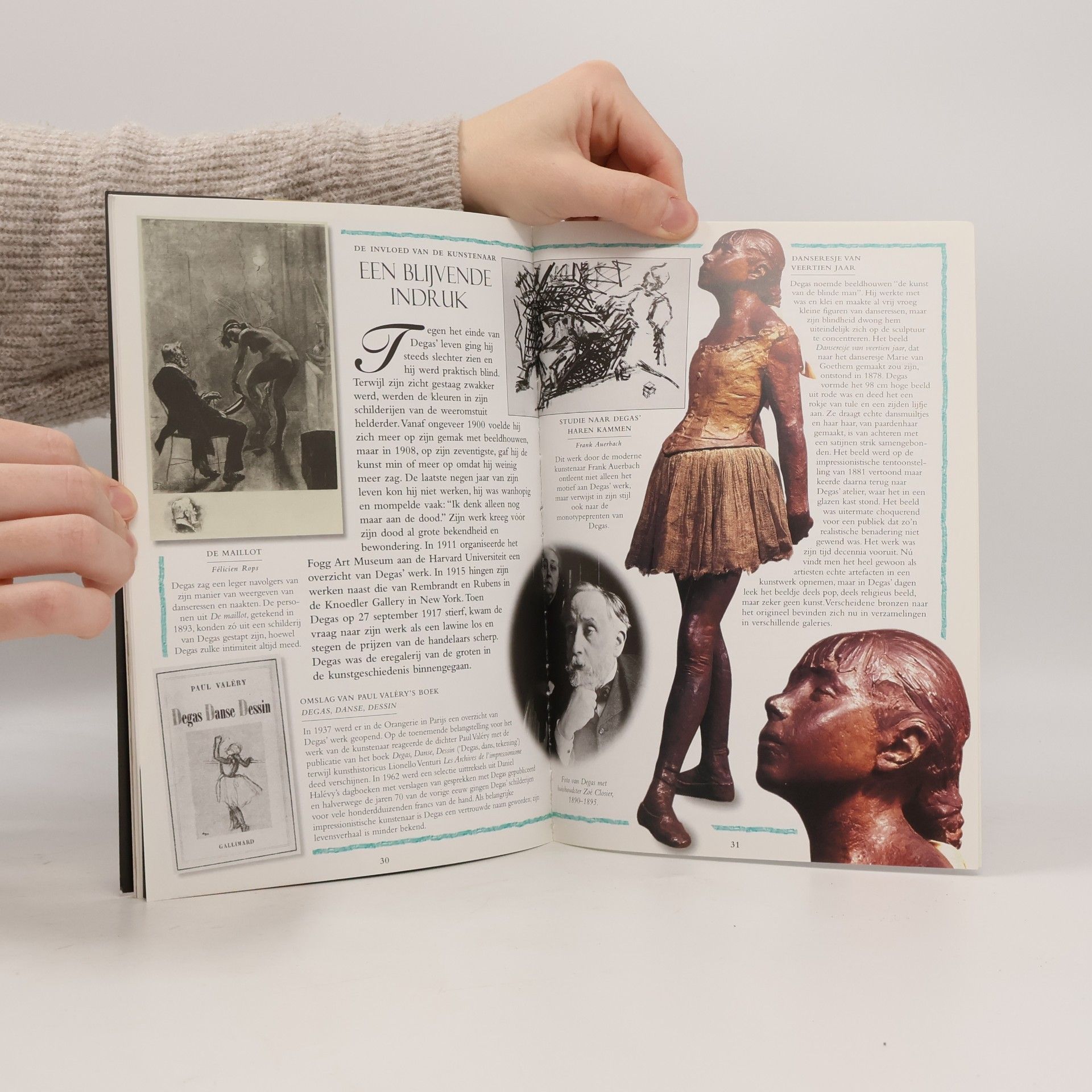 David Spence Schildpad Kunstboekjes. Degas