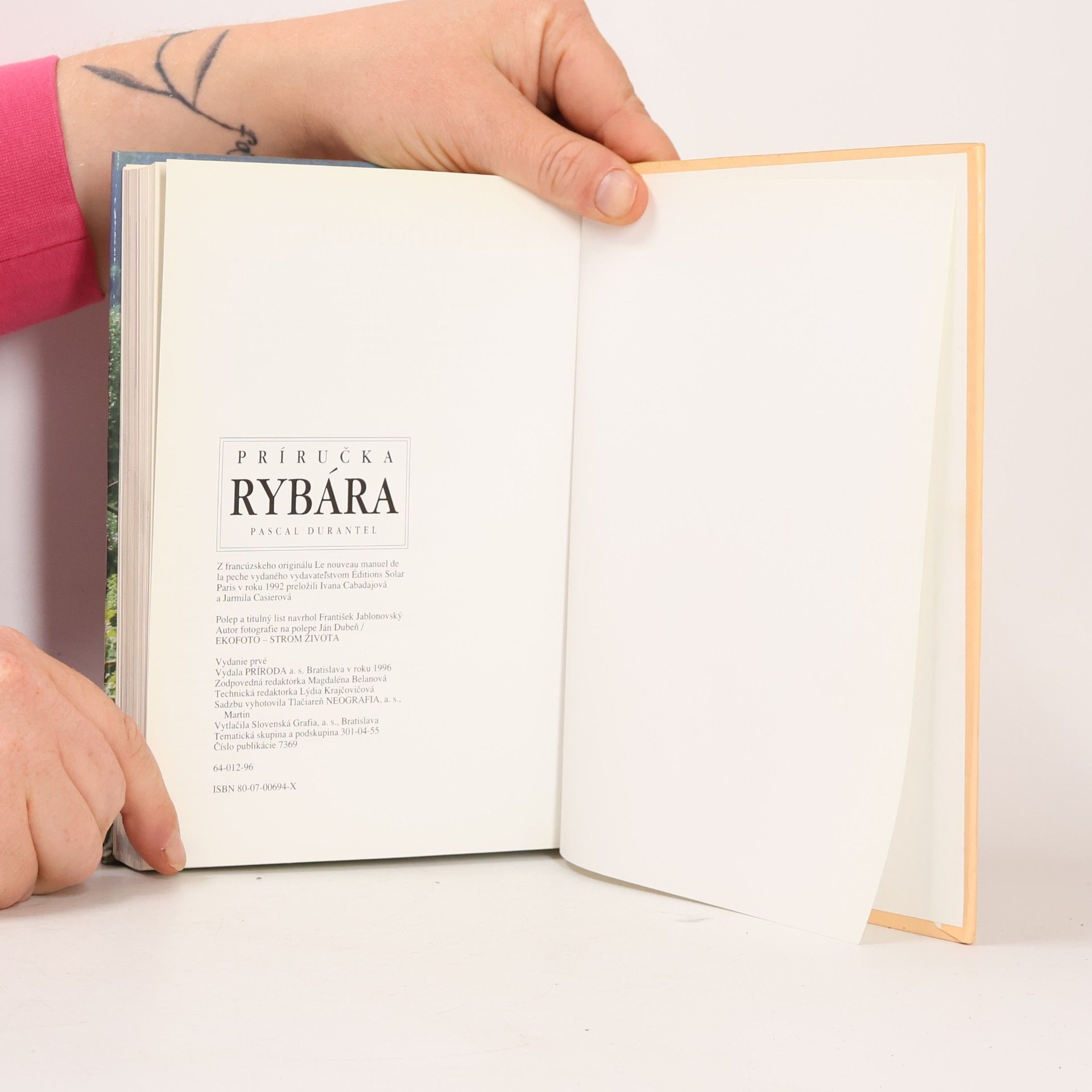 Pascal Durantel Príručka rybára