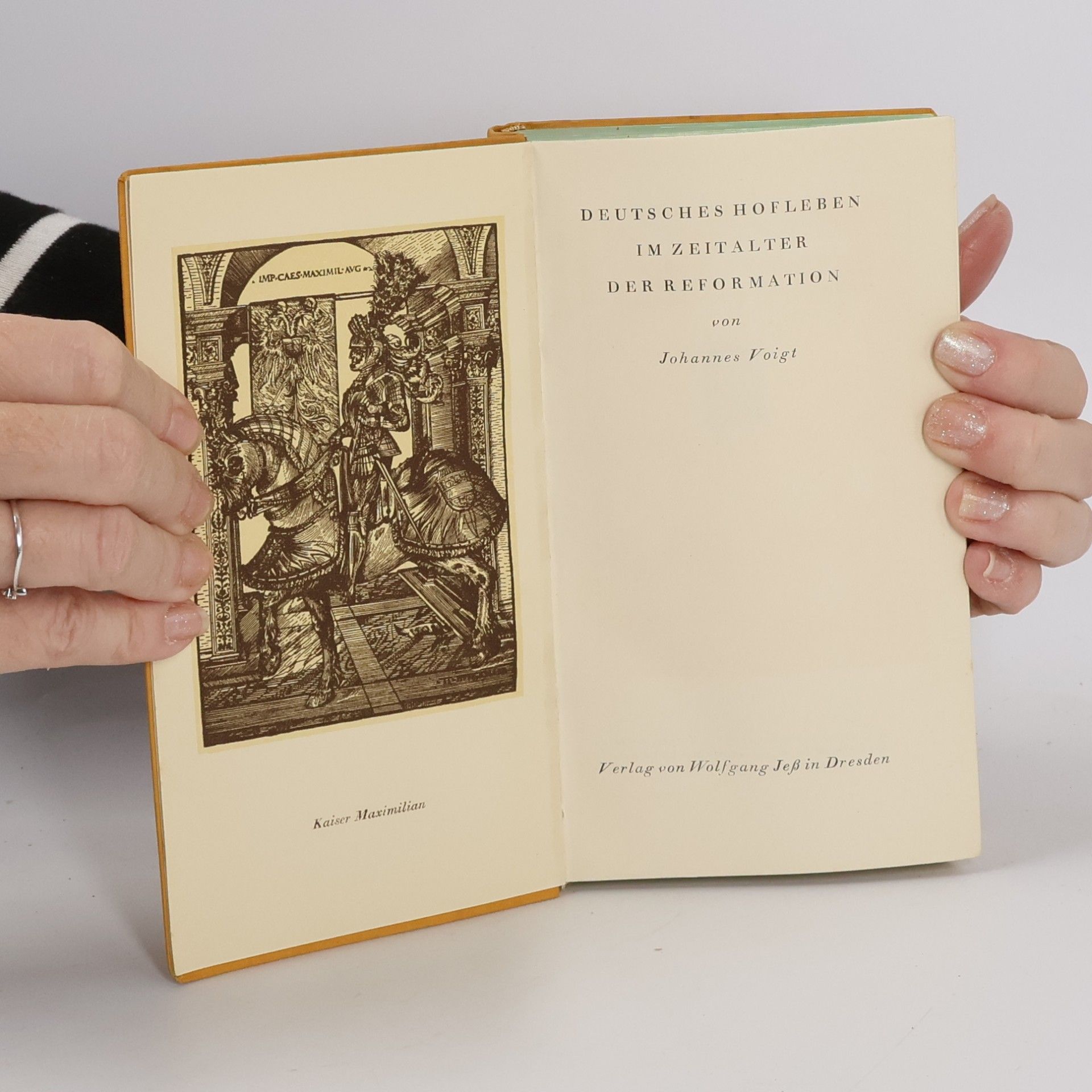 Johannes Voigt Deutsches Hofleben im Zeitalter der Reformation