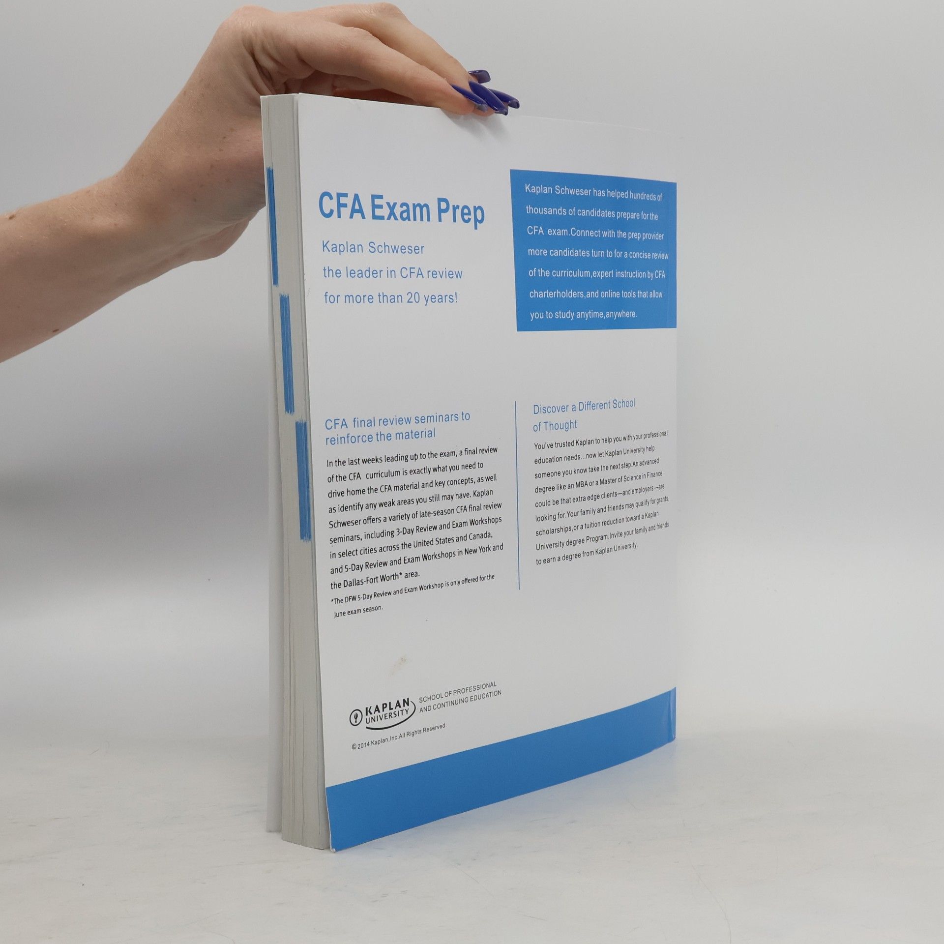 Kolektiv autorů SchweserNotes for the CFA Exam – Level II – Book 5.
