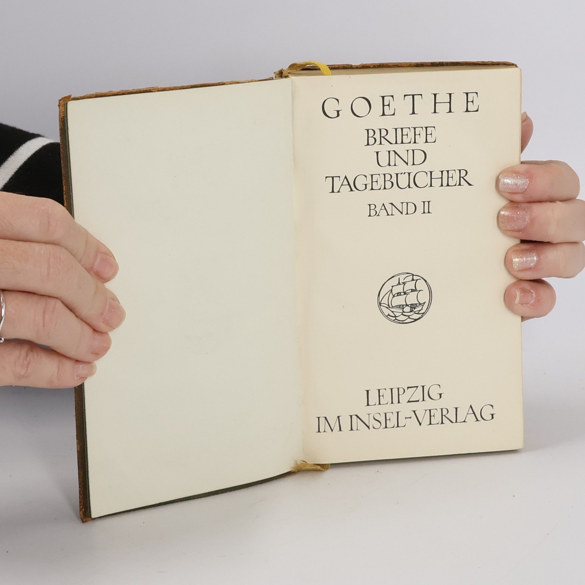 Goethe Briefe und Tagebücher