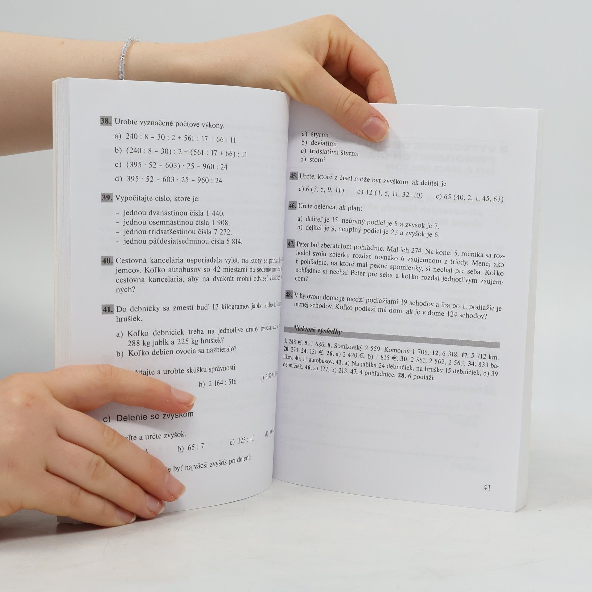 Bálint, Ľudovit Zbierka úloh z matematiky pre 5. ročník základných škôl
