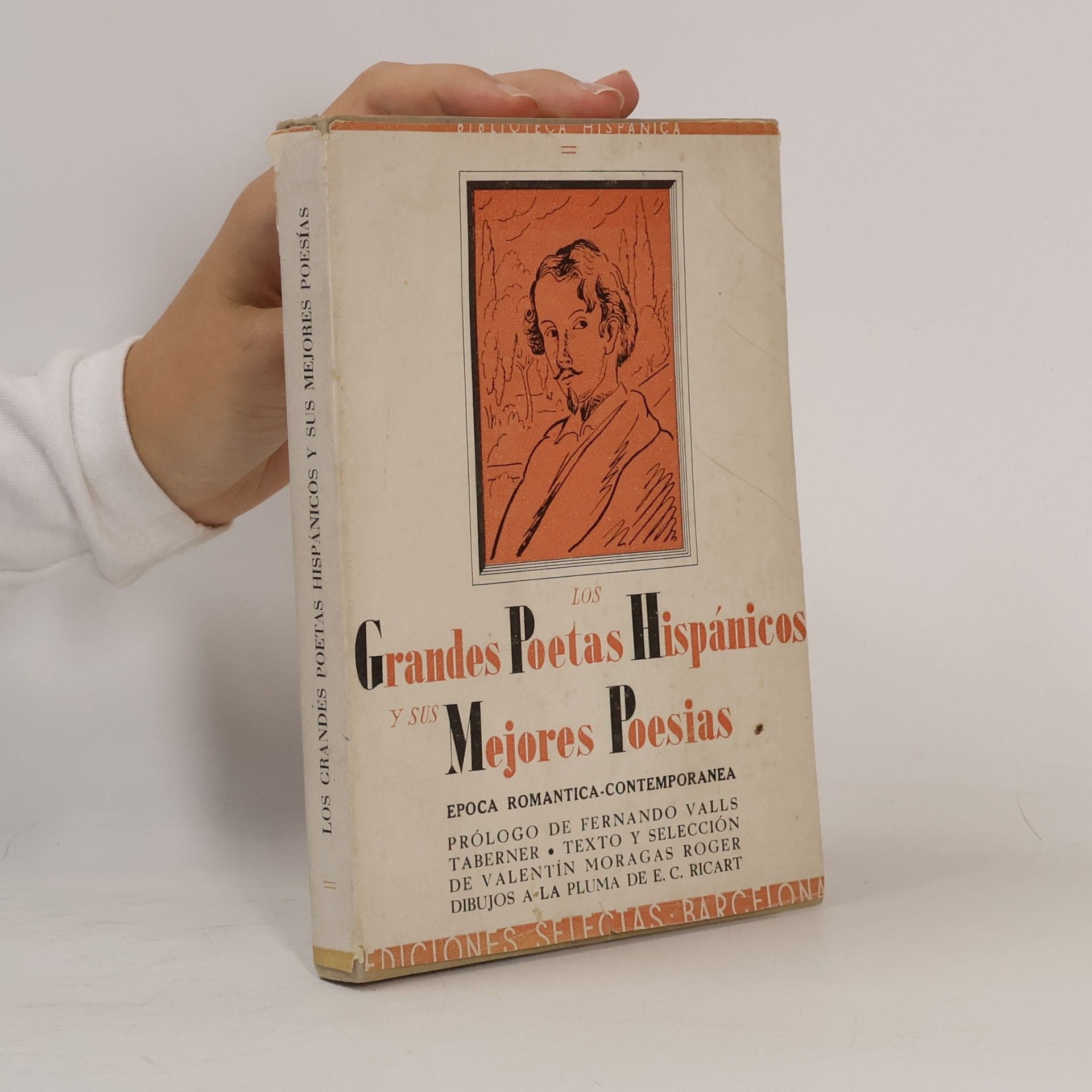 Los Grandes poetas hispánicos y sus mejores poesías : epoca romántica-contemporánea