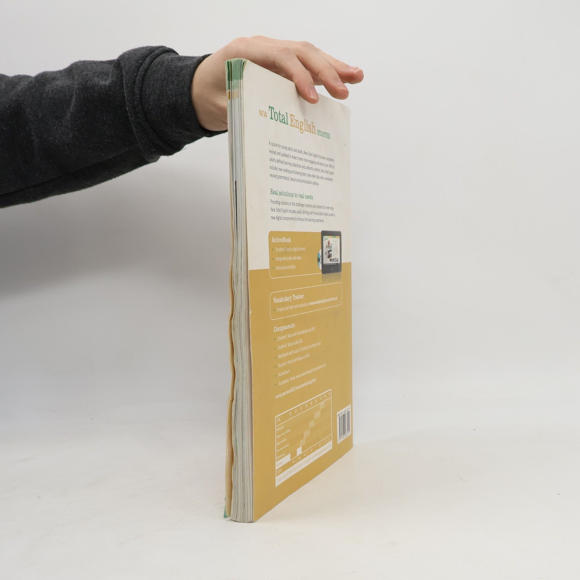 Jonathan Bygrave New Total English Starter - Students Book with ActiveBook plus Vocabulary Trainer