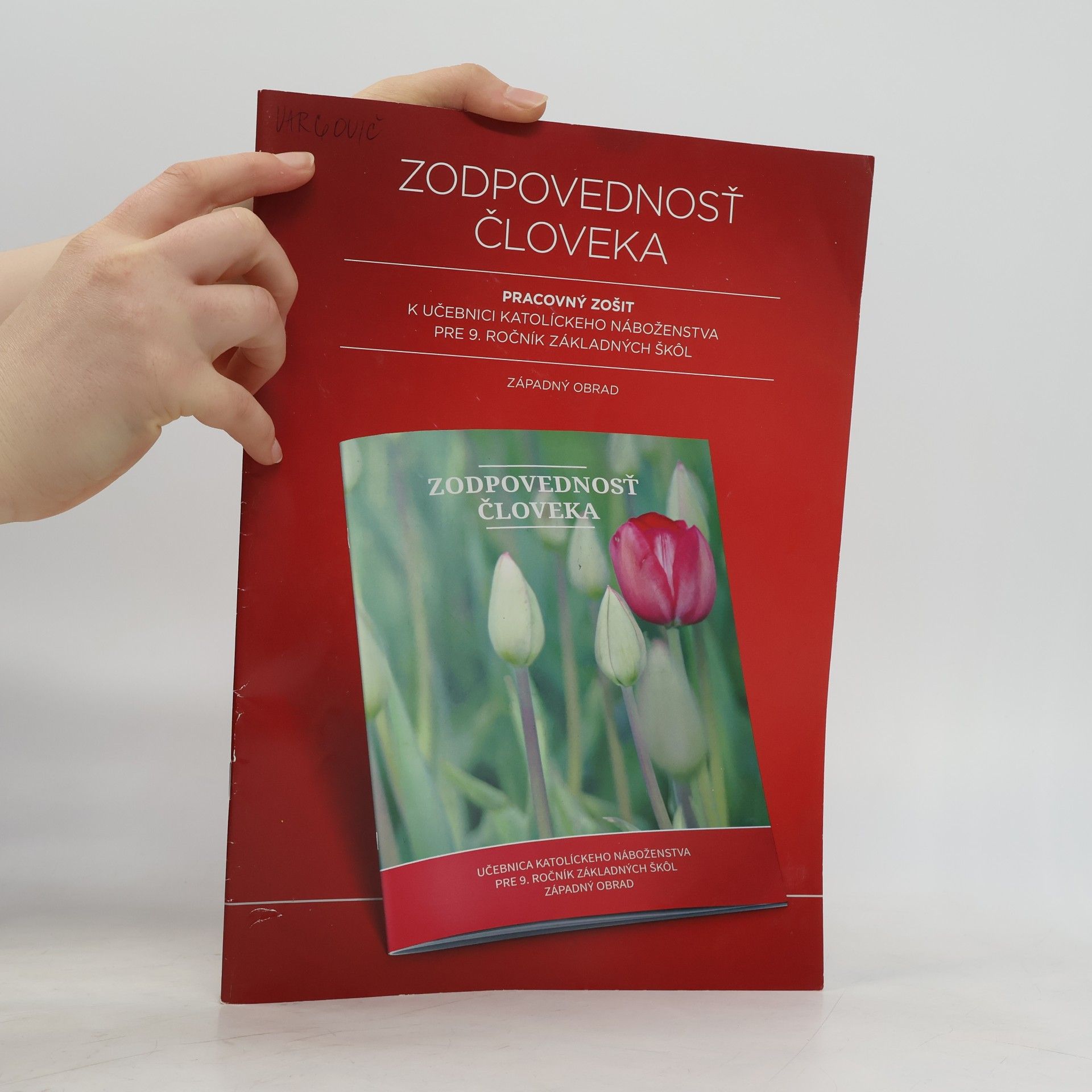 Vlastimil Bajužík Zodpovednosť človeka. Náboženská výchova pre 9. ročník základných škôl – katolícke náboženstvo