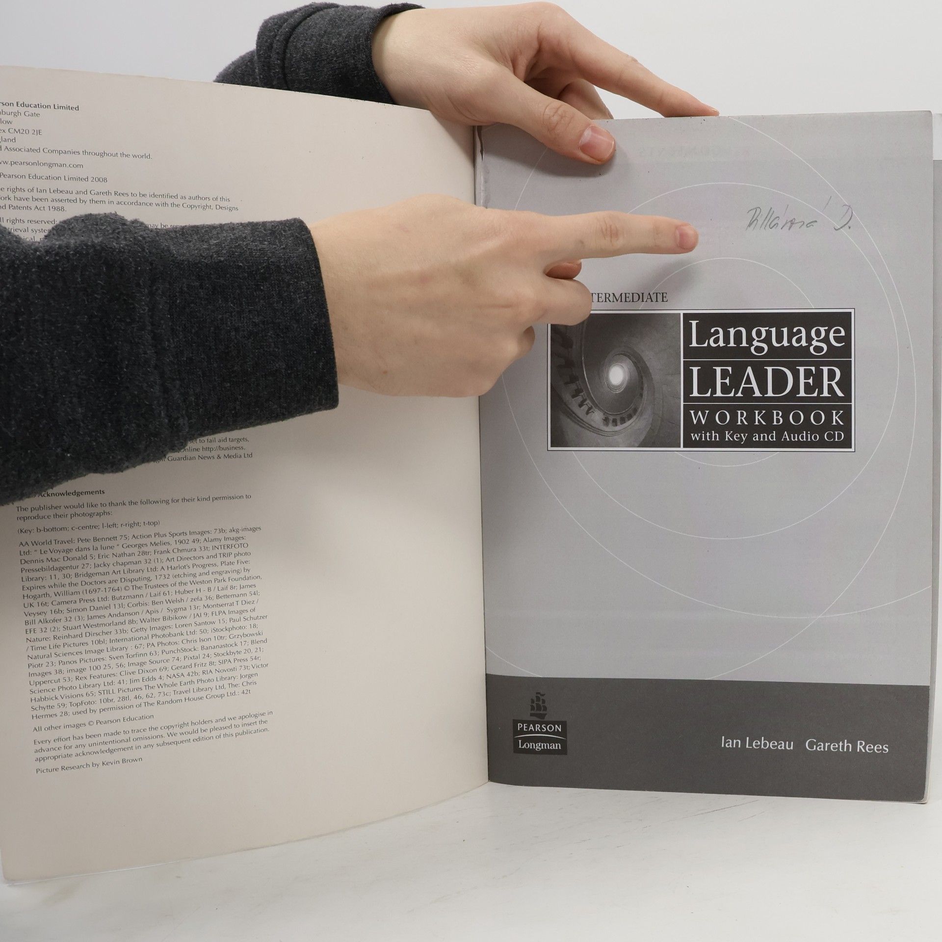 Ian Lebeau Language leader. Pre-intermediate. Workbook with Key and Audio CD