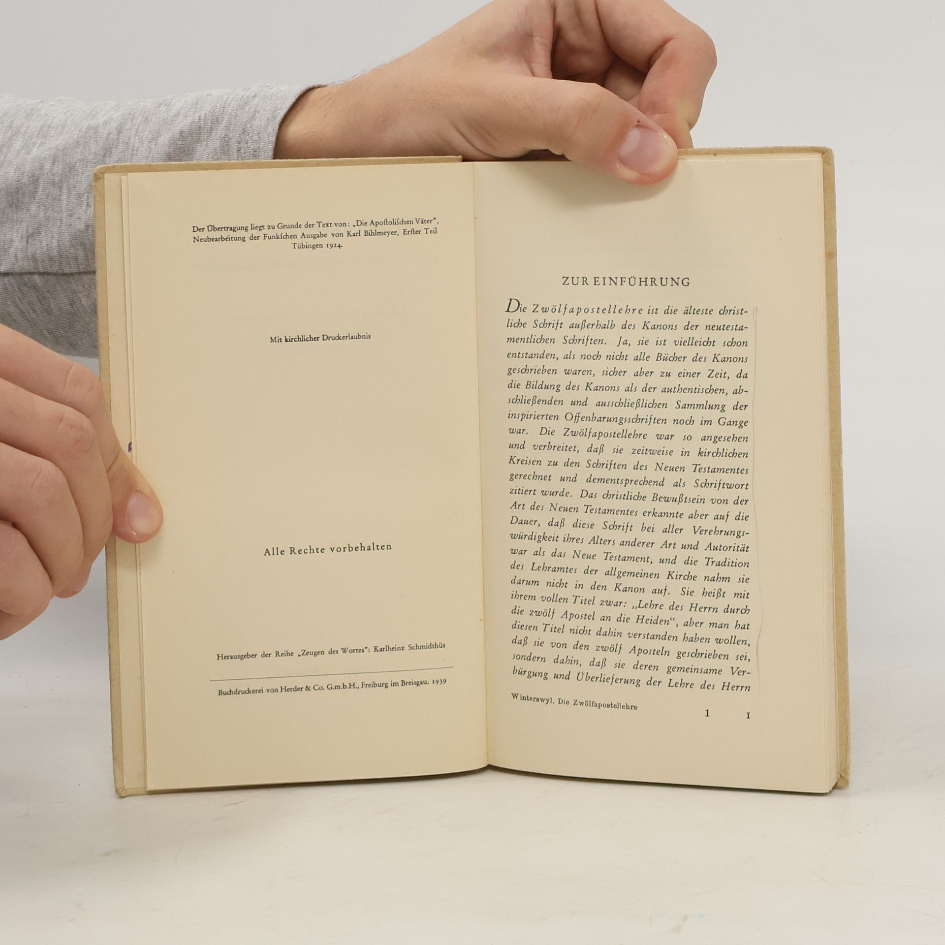 Ludwig Athanasius Winterswyl Die Zwölfapostellehre