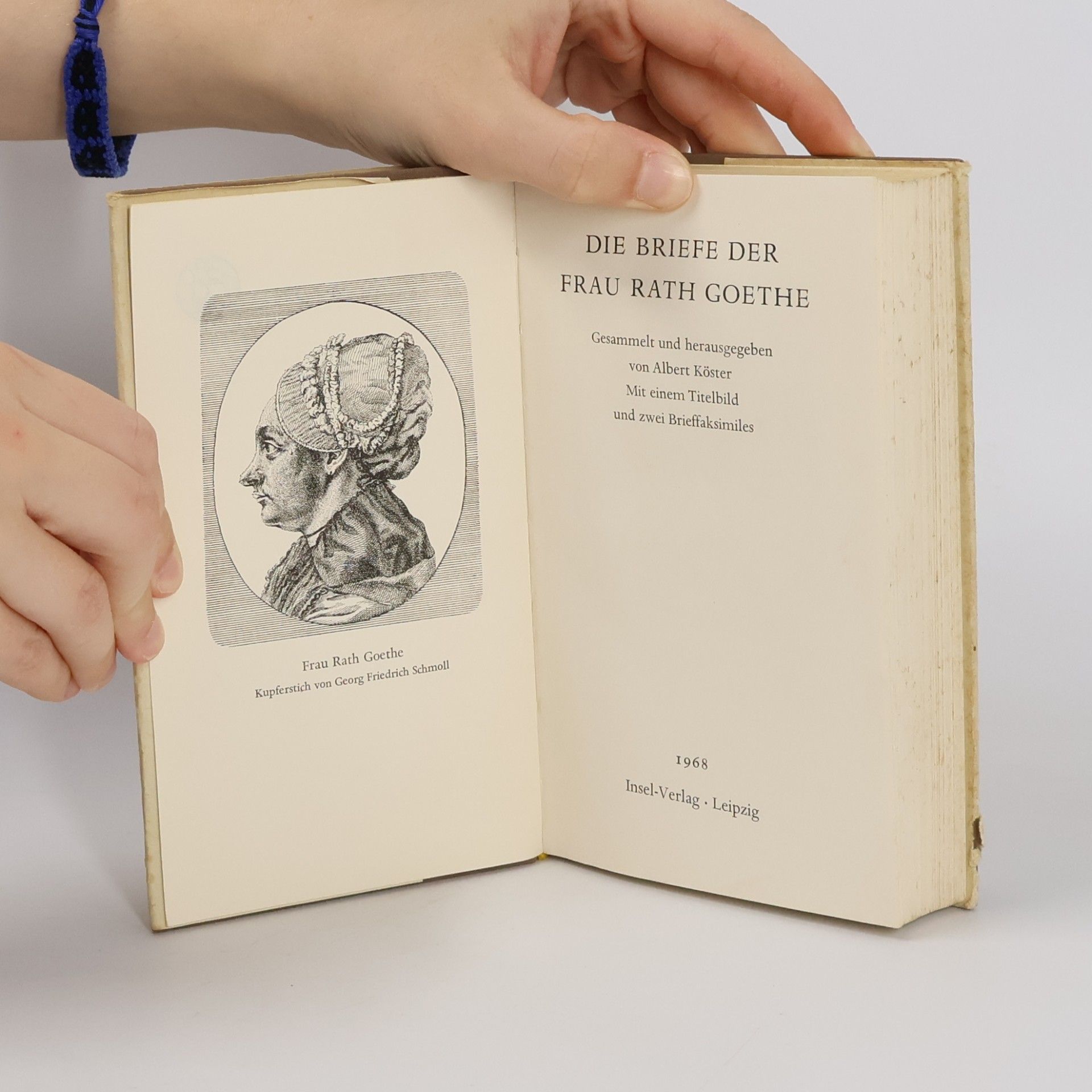 Albert Köster Die Briefe der Frau Rath Goethe