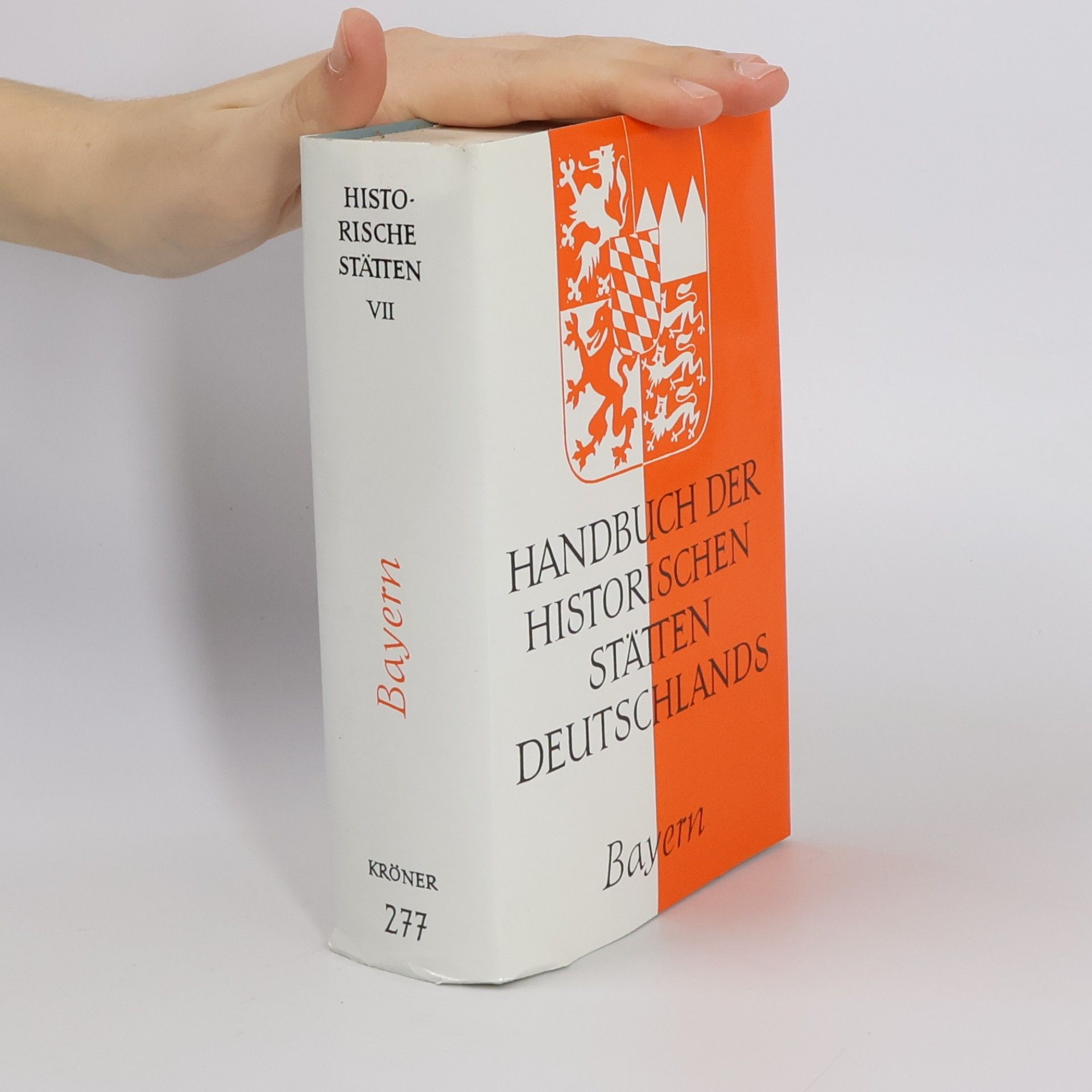 Handbuch der historischen Stätten Deutschlands VII