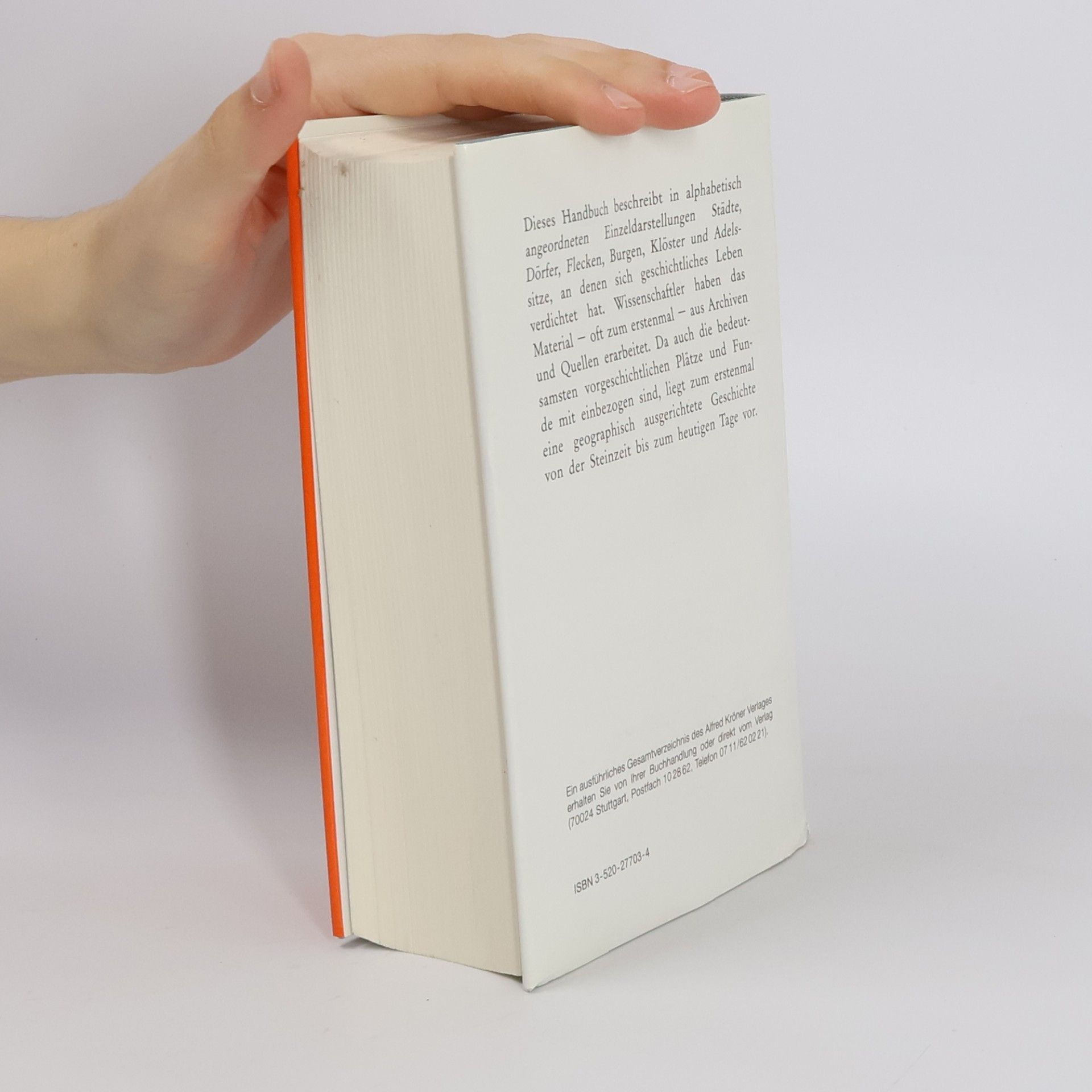 Karl Bosl Handbuch der historischen Stätten Deutschlands VII