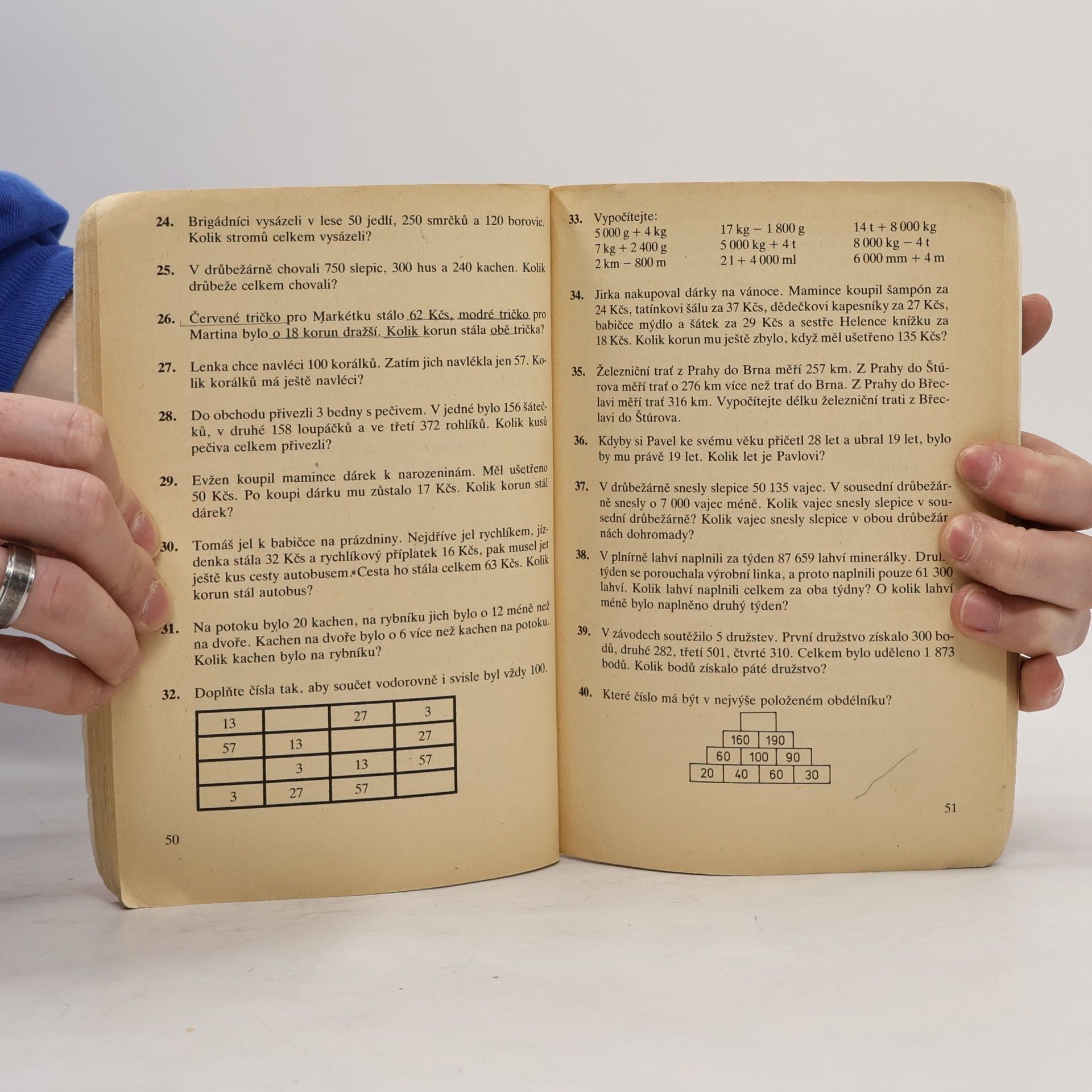 Various authors Sbírka úloh z matematiky pro 4. ročník základní školy