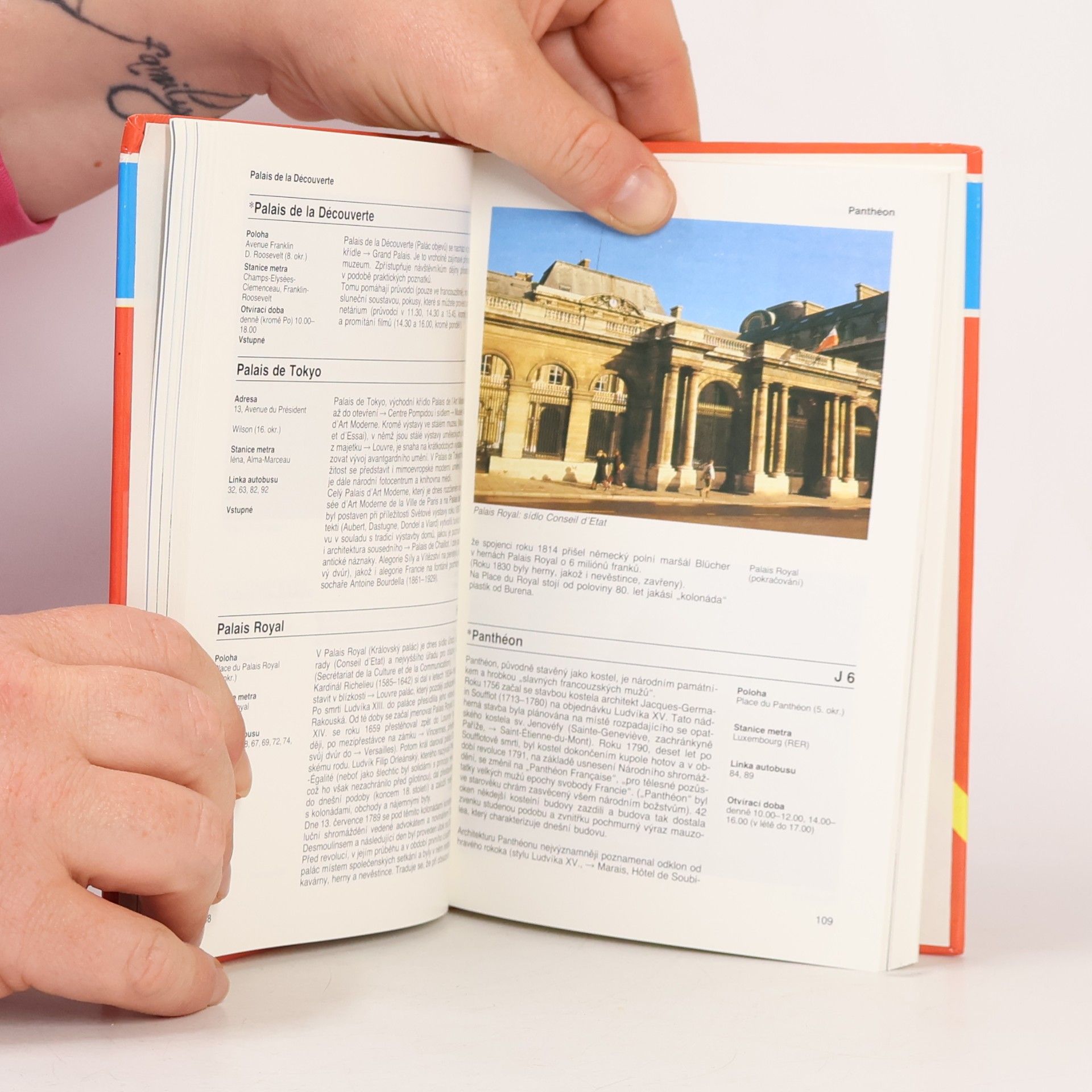 Various authors Paříž. Baedeker. Turistický průvodce