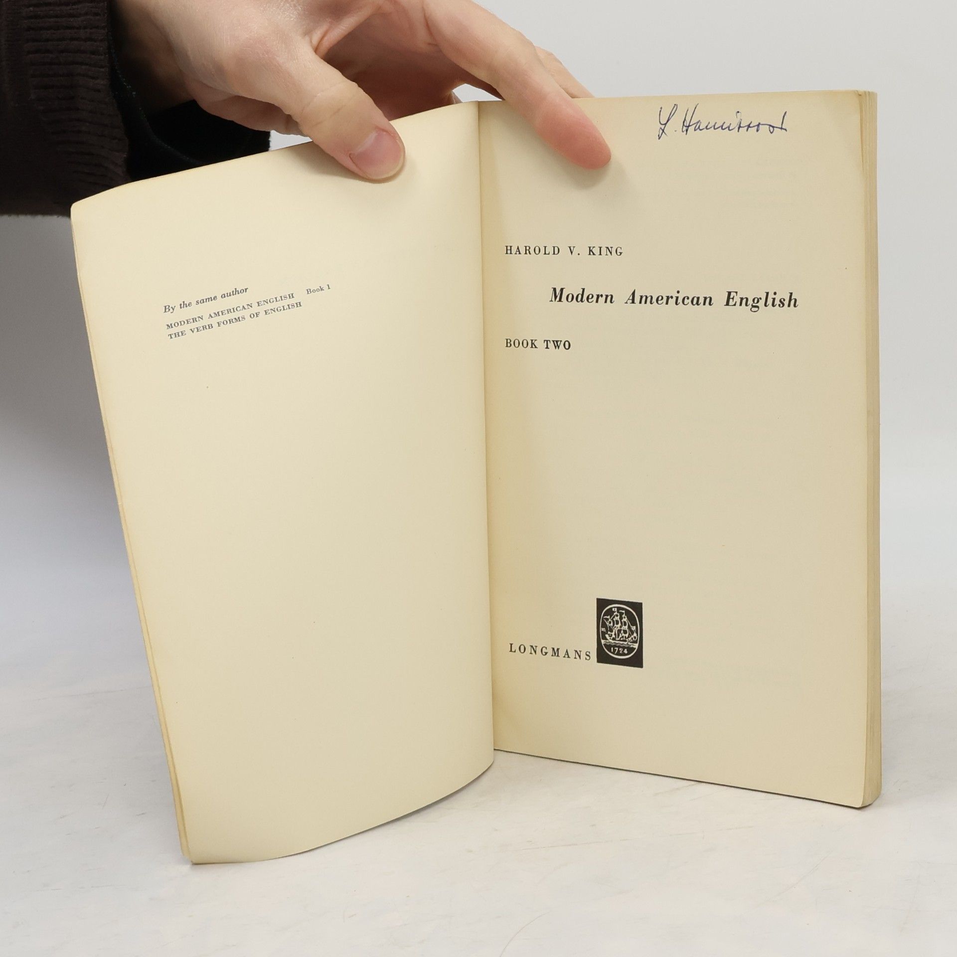 Harold V. King Modern American English 2