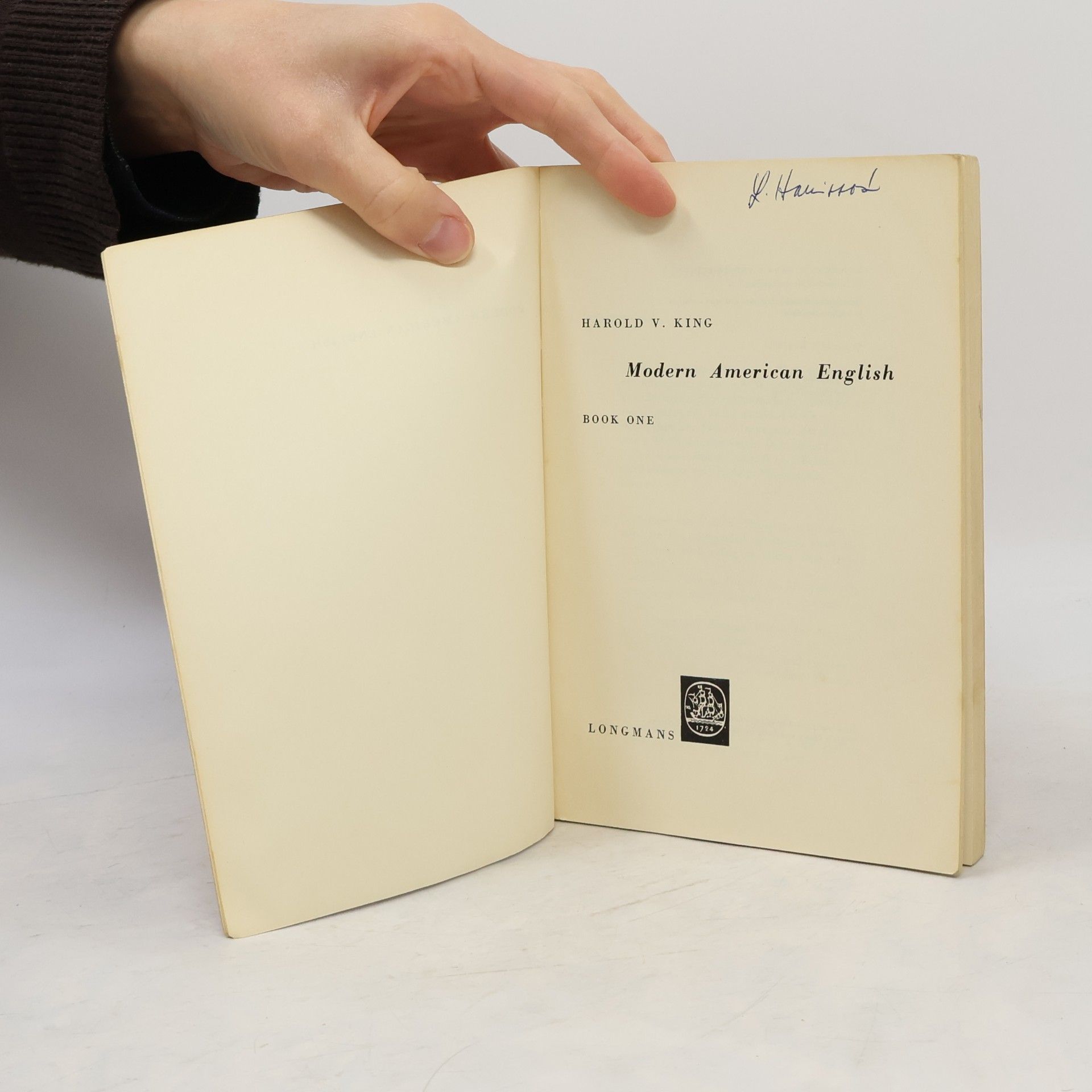 Harold V. King Modern American English 1