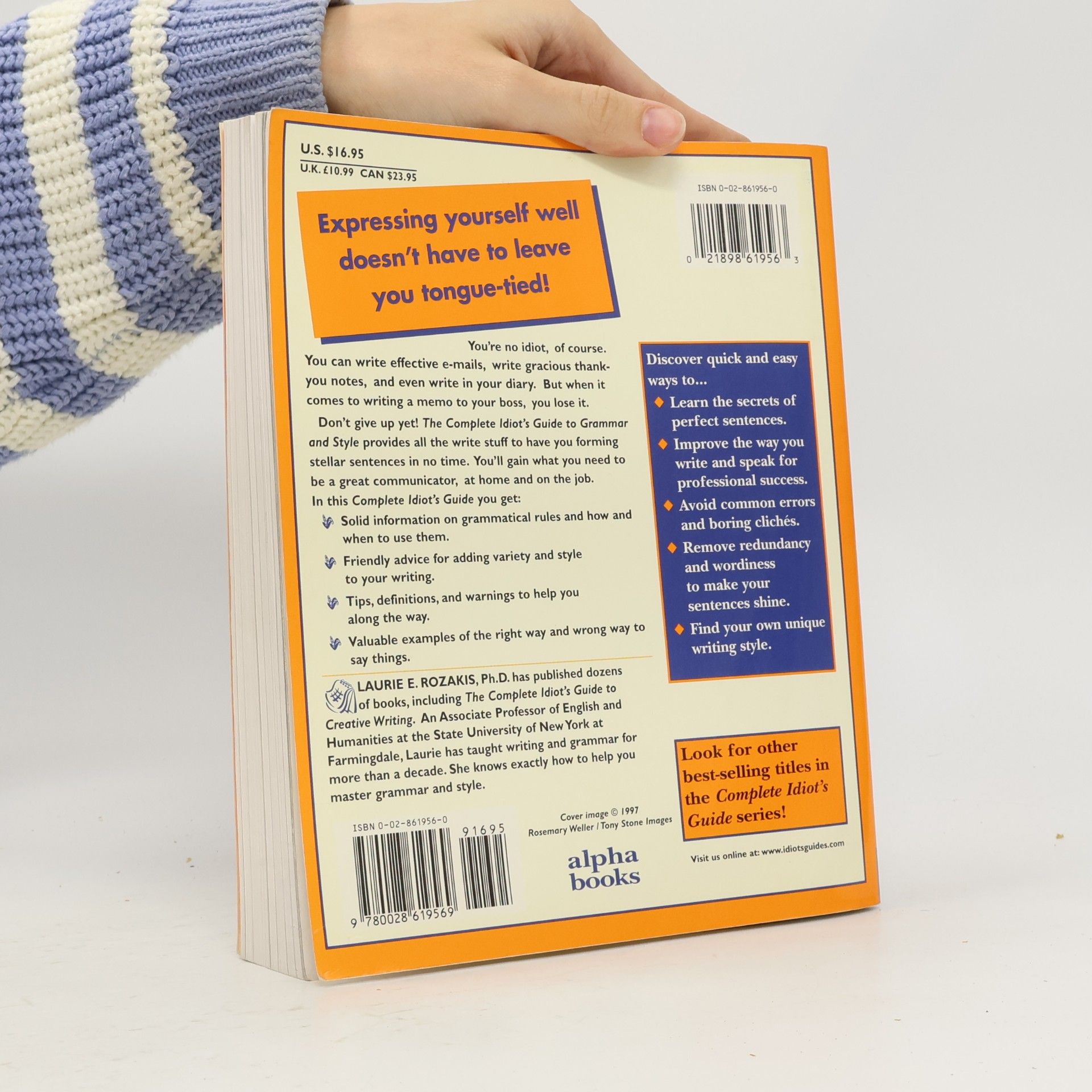 Laurie Tozakis The Complete Idiot's Guide to Grammar and Style