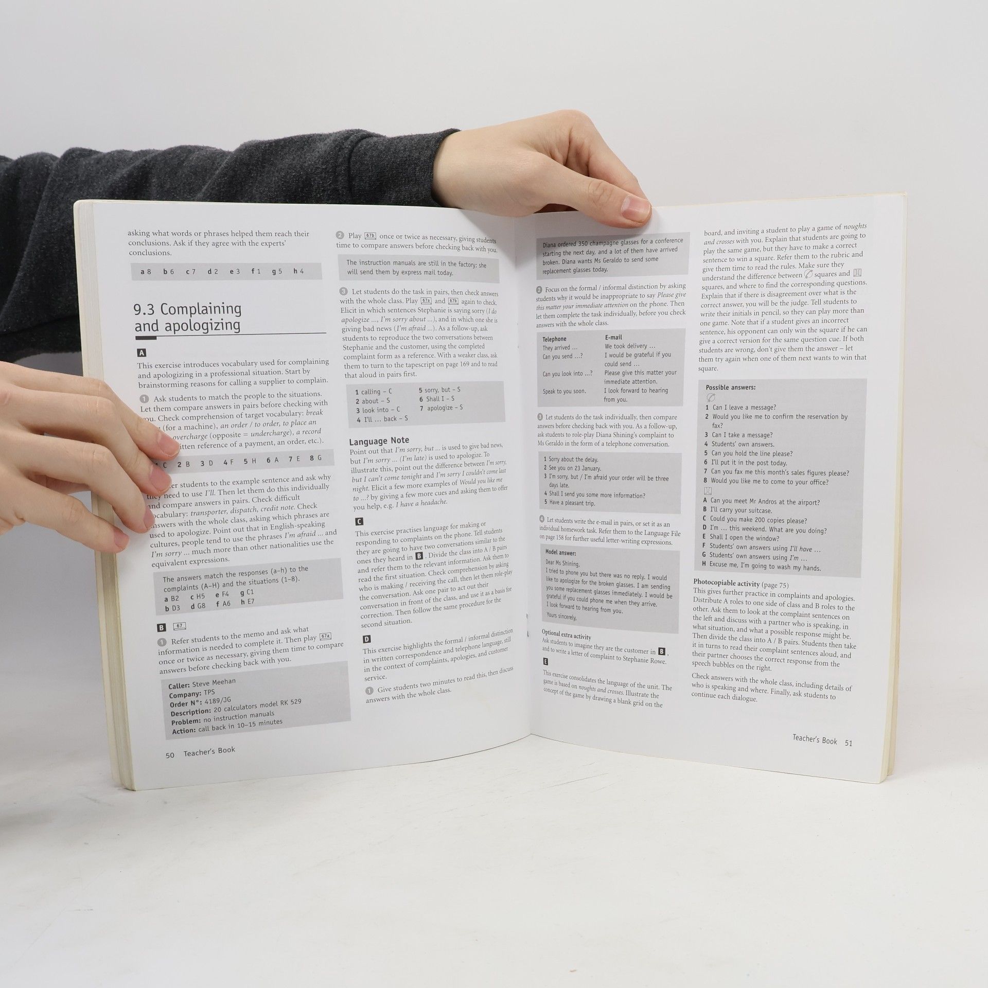 David Grant Business Basics. Teacher's Book