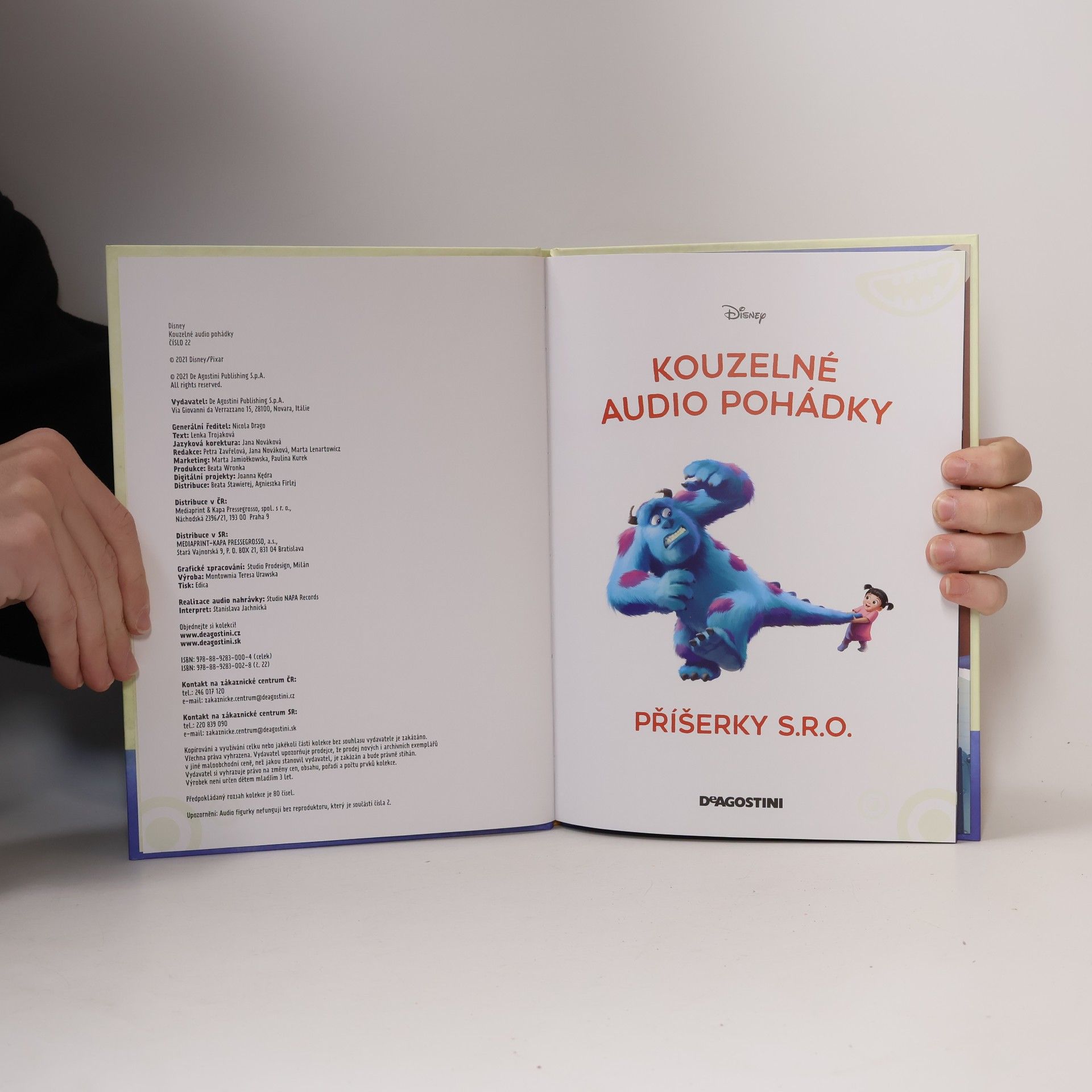 Lenka Trojaková Kouzelné audio pohádky 22. Příšerky s.r.o.