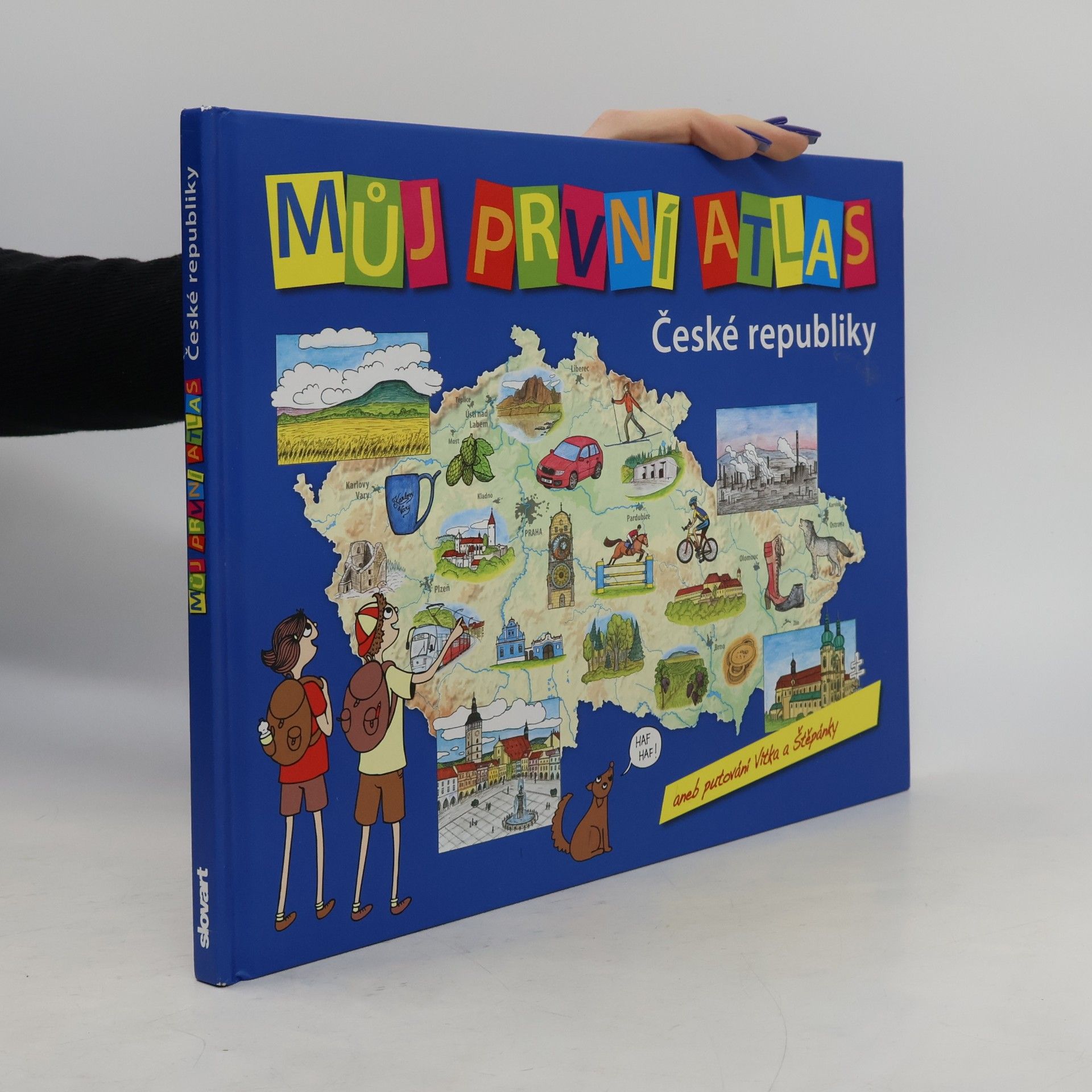 Můj první atlas České republiky aneb Putování Vítka a Štěpánky