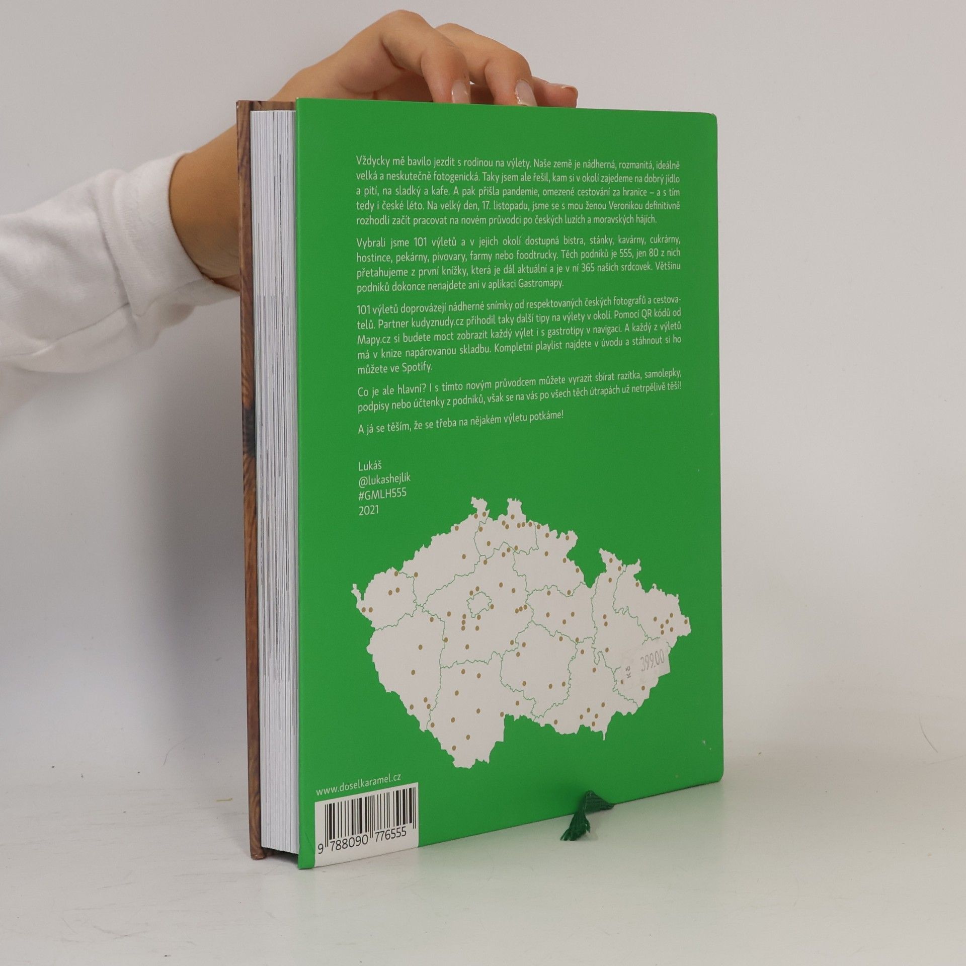 Lukáš Hejlík 555. Výlety s gastromapou Lukáše Hejlíka