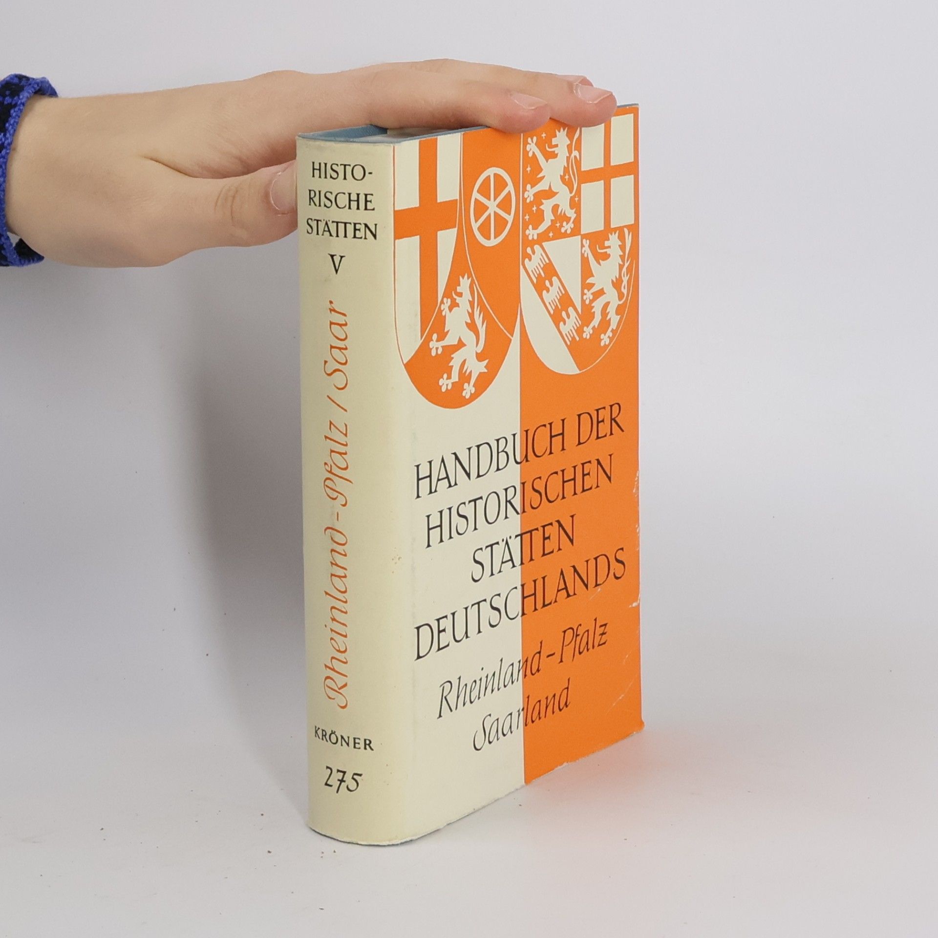 Handbuch der historischen Stätten Deutschlands. V. Rheinland-Pfalz und Saarland