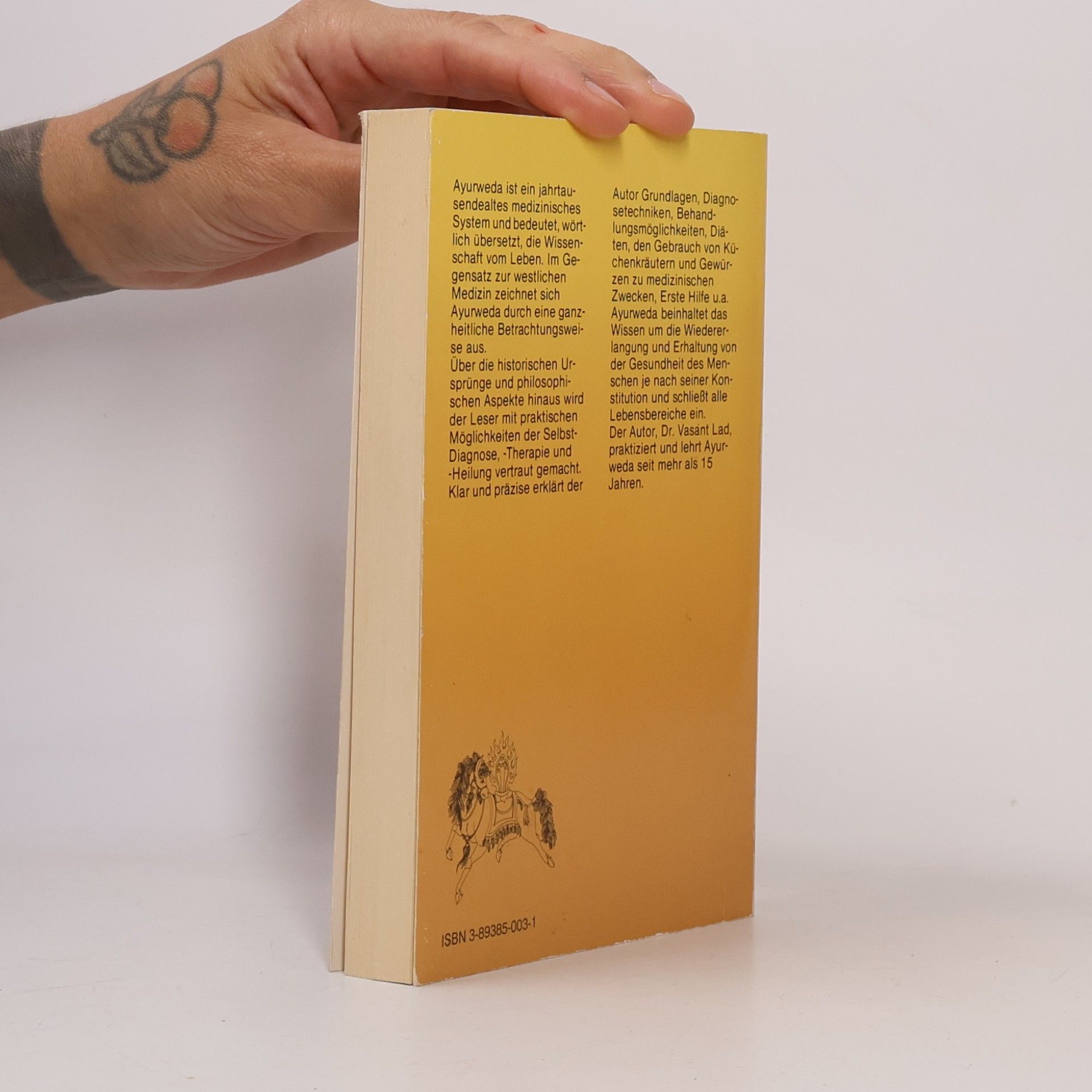 Vasant Lad Das Ayurweda-Heilbuch