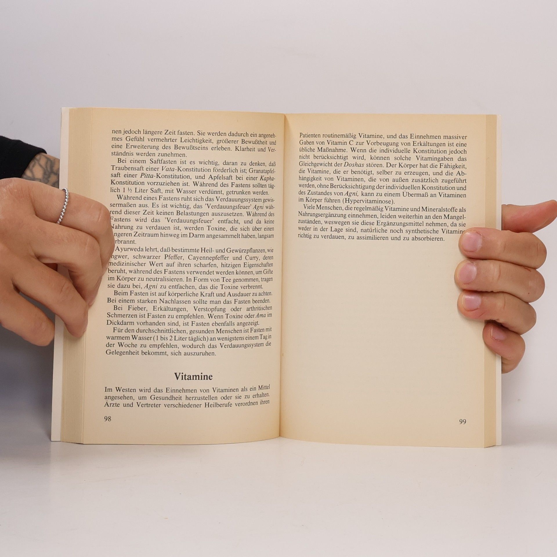 Vasant Lad Das Ayurweda-Heilbuch