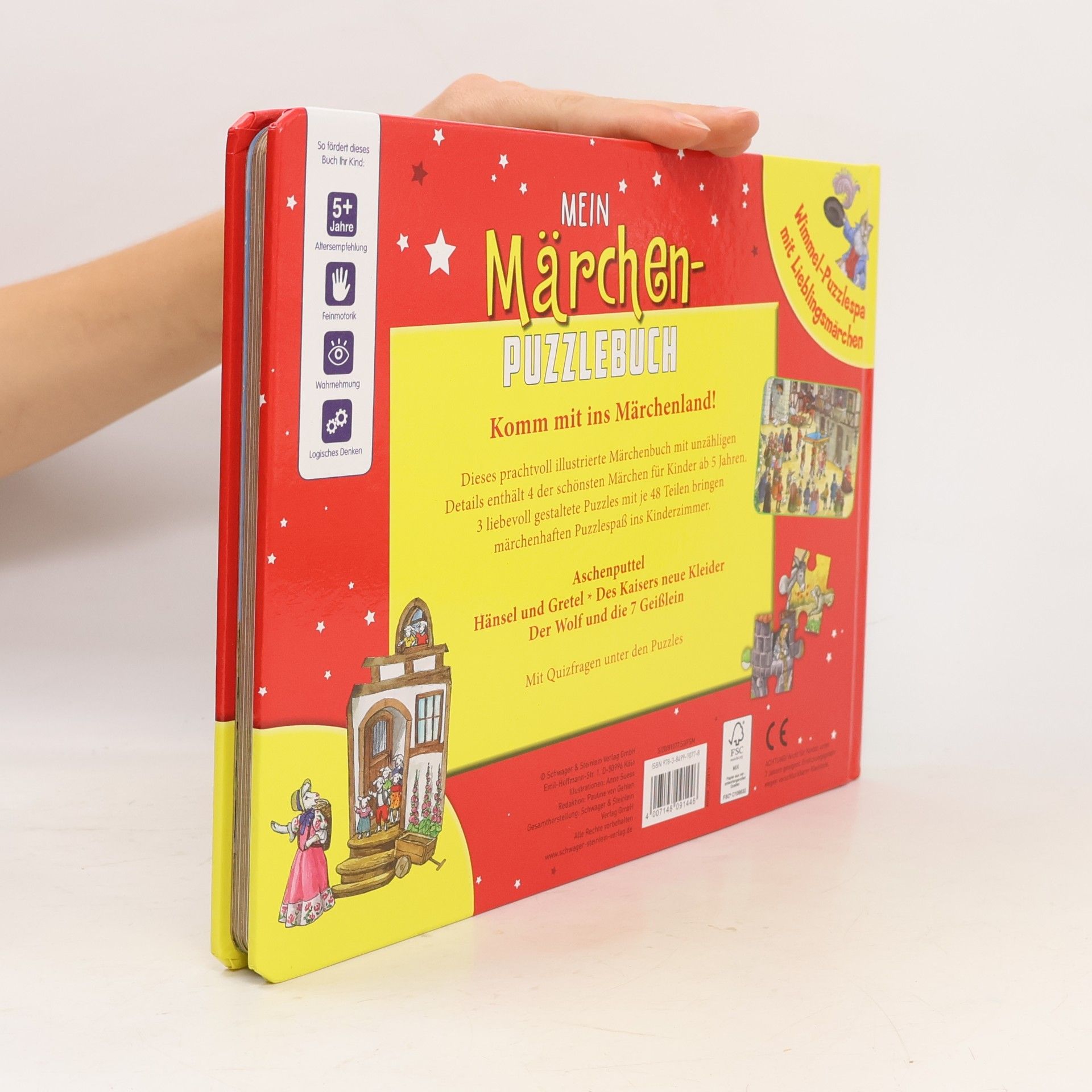 Kolektiv autorů Moje pohádková knížka s puzzle