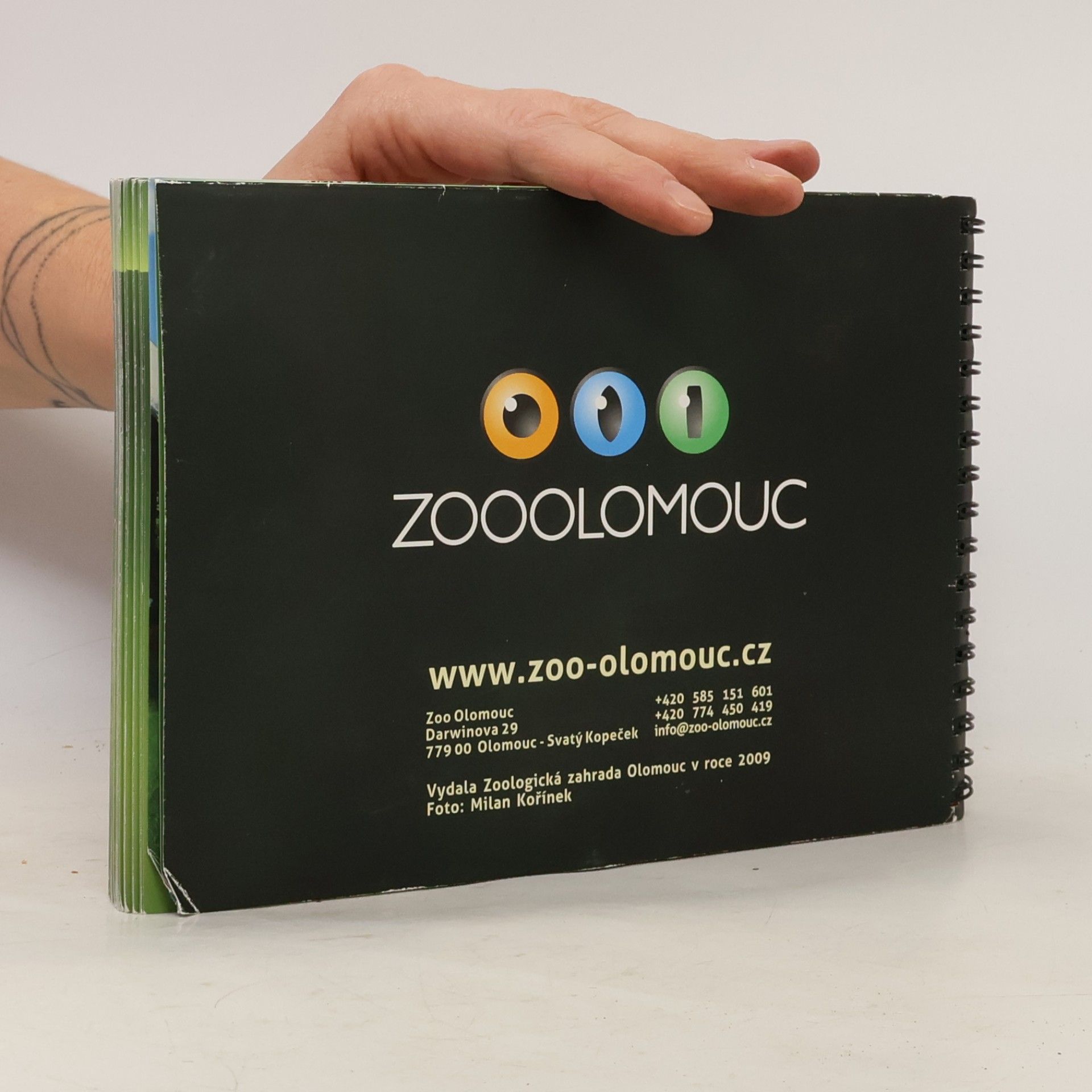 Milan Kořínek Průvodce ZOO Olomouc