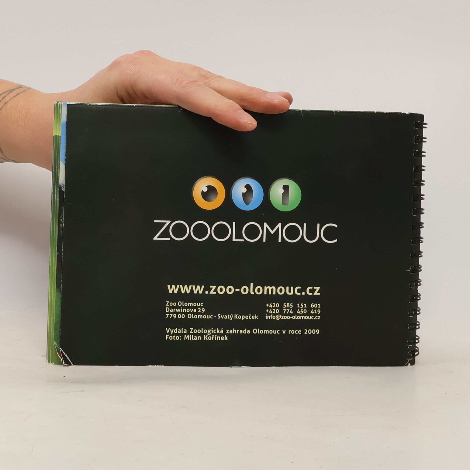 Milan Kořínek Průvodce ZOO Olomouc