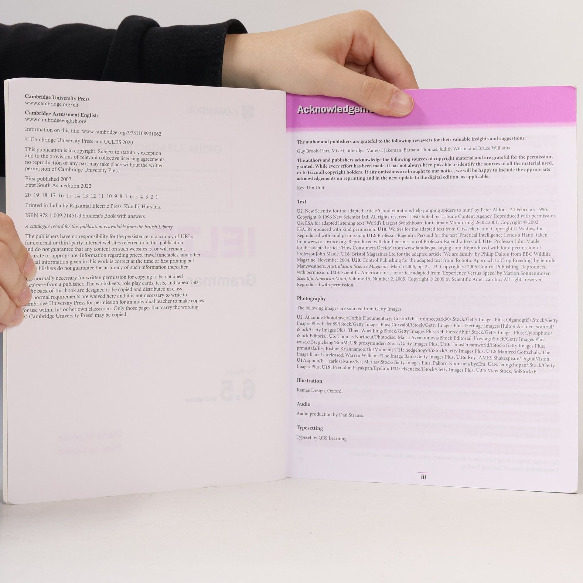 Autorenkollektiv IELTS Grammar for Bands 6.5 and above
